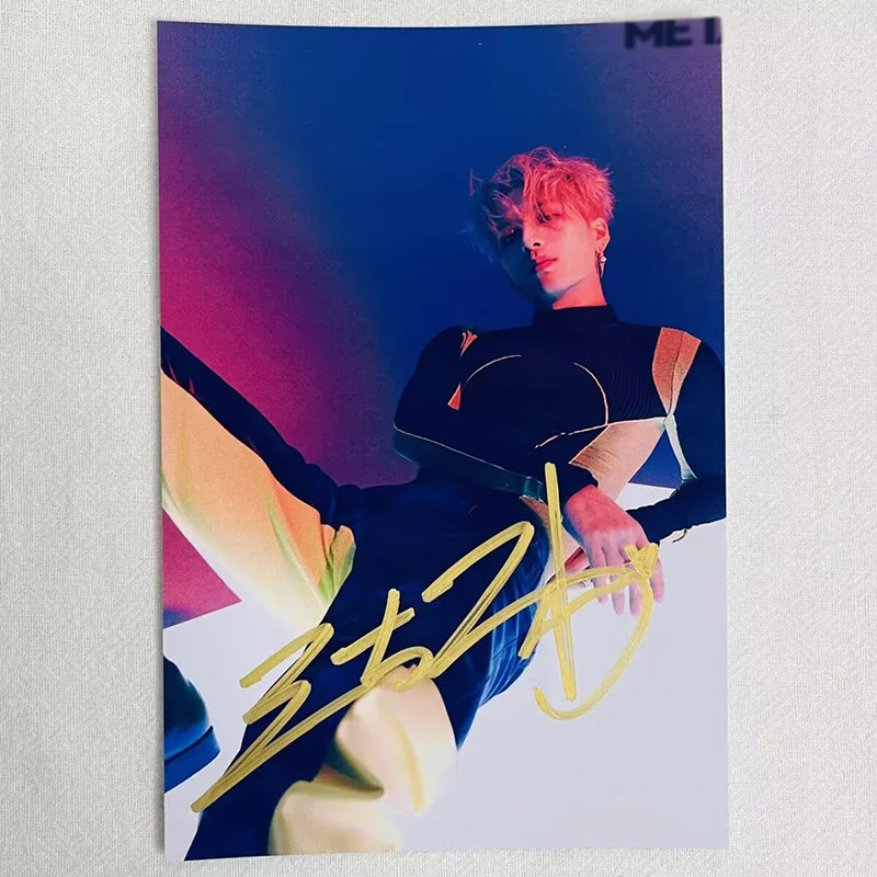 New Jackson Wang 王嘉尔 Pictures Autographed Signed Photo Collection, image 4