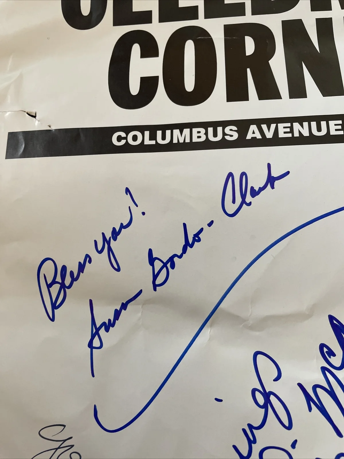 Susan Gordon-Clark/Liz McCartney — Susan Gordon-Clark/Liz McCartney Autographed 1993 Special DailyNews, image 2