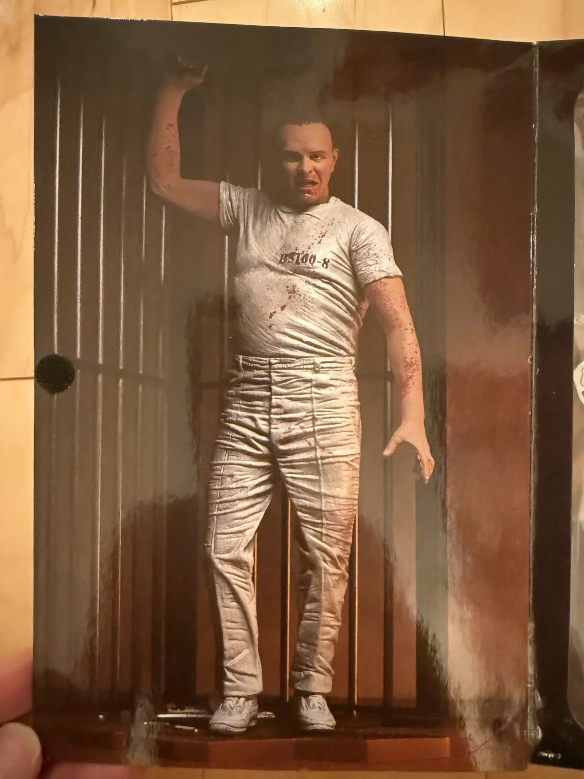 Anthony Hopkins Signed Hannibal Lecter NECA 7” Figure 🔥JSA Very Rare!!, изображение 3