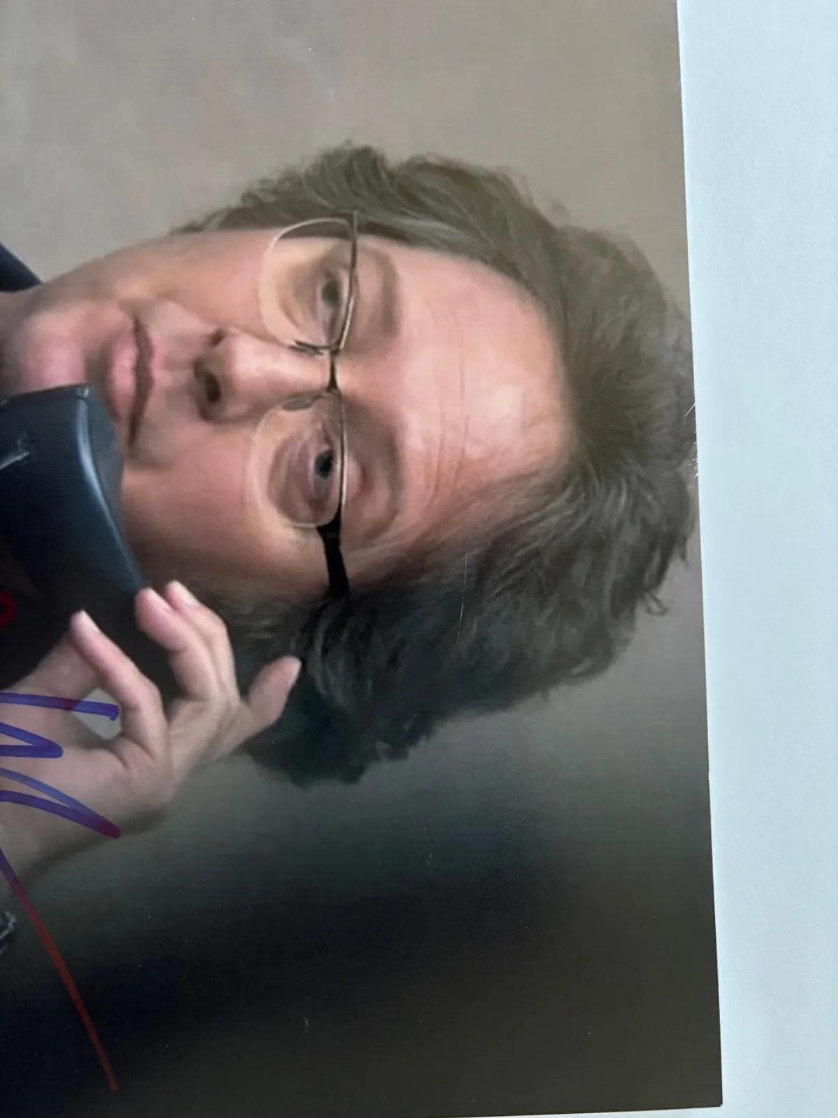 JAMES SPADER SIGNED THE OFFICE 8X10 PHOTO TV SHOW ACTOR ROBERT CALIFORNIA BAS, изображение 4
