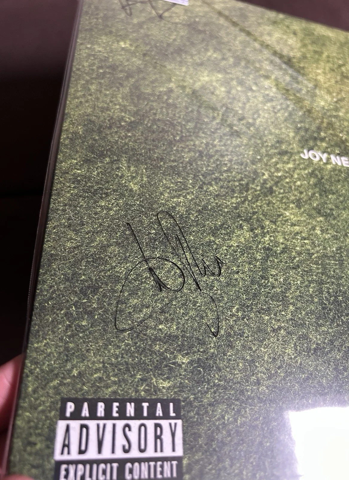 The Maine Joy Next Door Signed Full Band LP Vinyl Green White Split 2026 Sealed, image 4