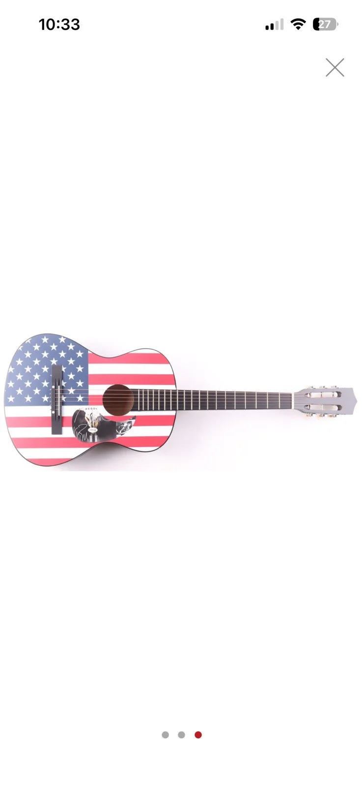 KIX BROOKS & RONNIE DUNN SIGNED GUITAR ON CUSTOM INSERT PICKGUARD (JSA), image 2