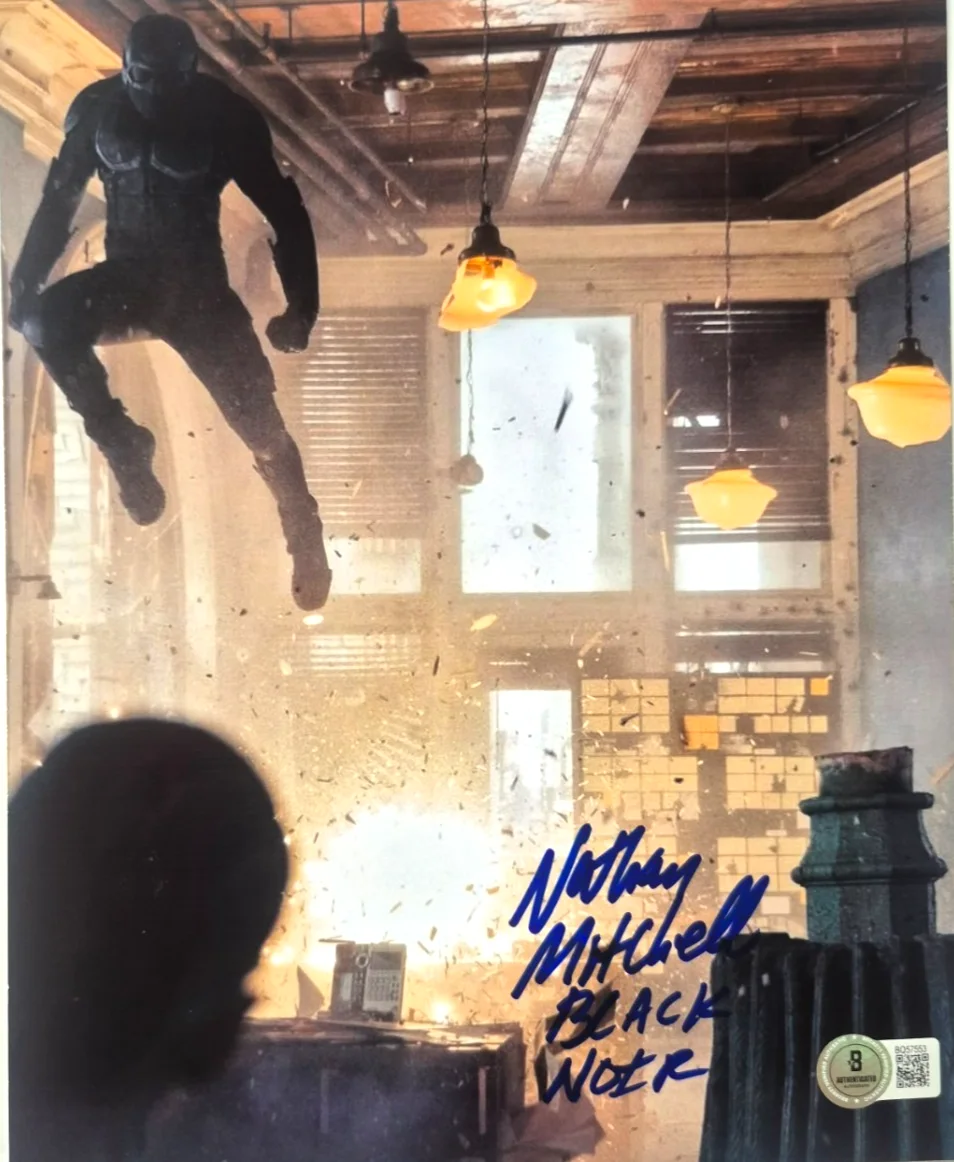 Nathan Mitchell — NATHAN MITCHELL SIGNED AUTOGRAPHED 8X10 PHOTO THE BOYS BLACK NOIR RARE BAS COA
