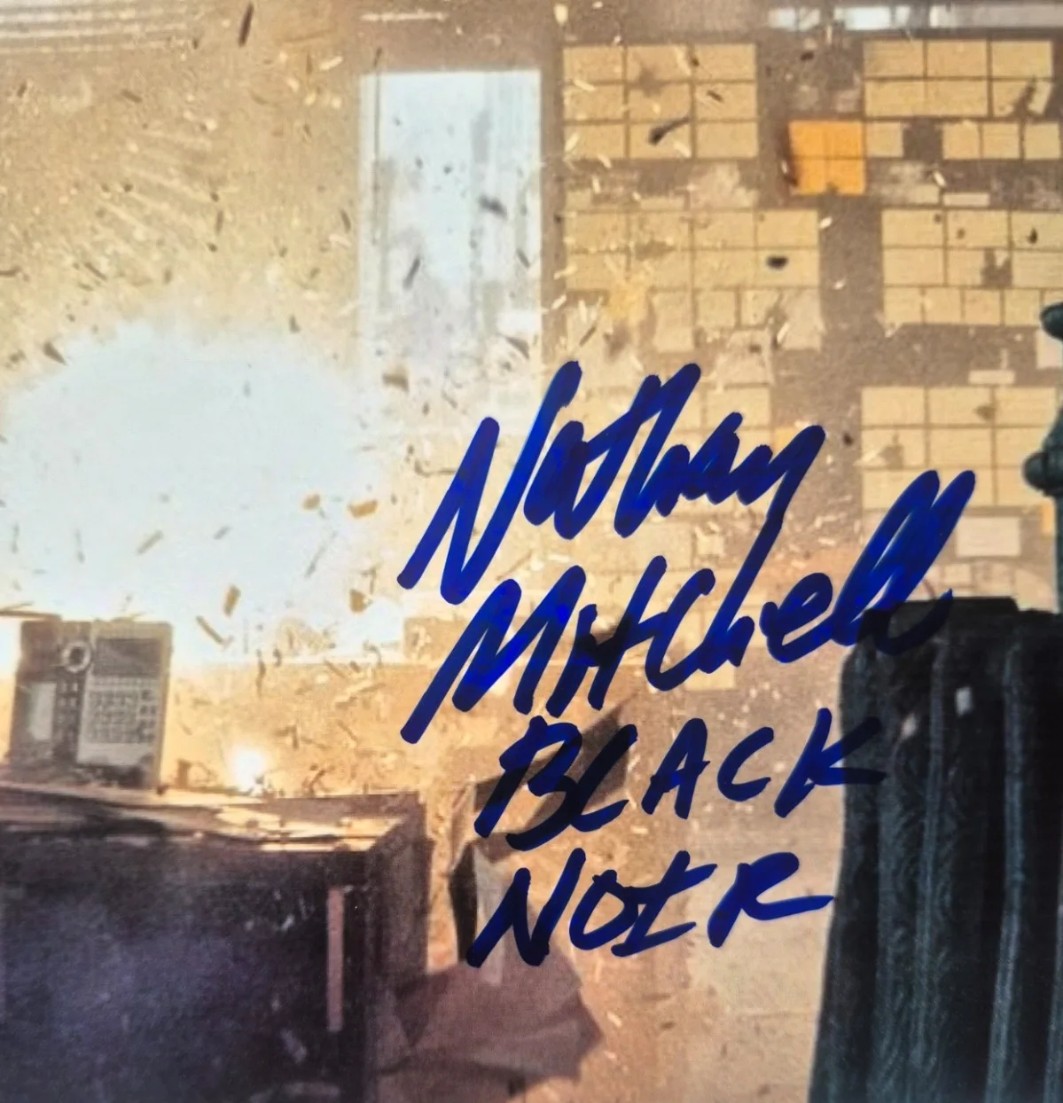 Nathan Mitchell — NATHAN MITCHELL SIGNED AUTOGRAPHED 8X10 PHOTO THE BOYS BLACK NOIR RARE BAS COA, изображение 2