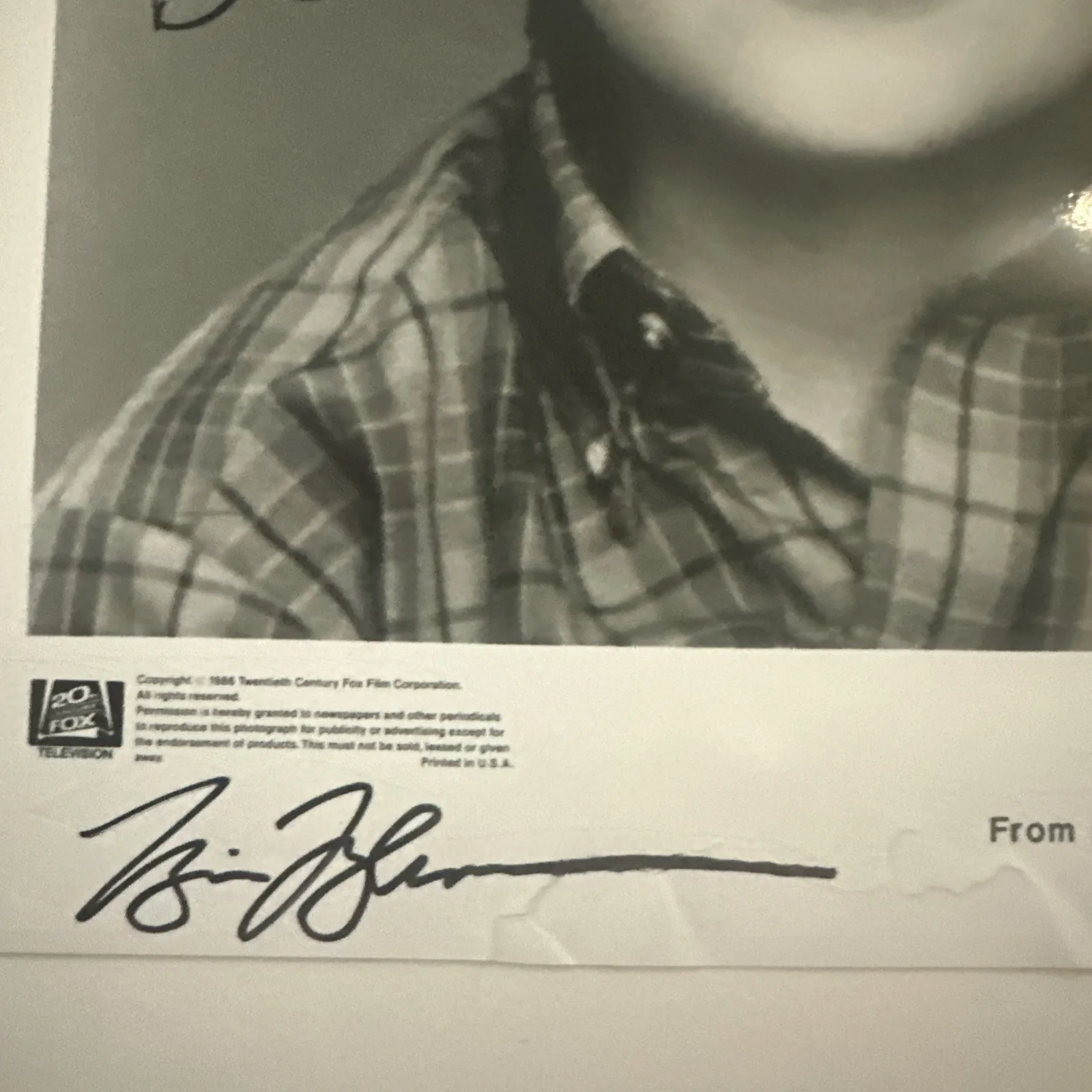 Brice Beckham Mr. Belvedere Autographed 8 X 10 Promo Photo S 20Th Century Fox, изображение 2