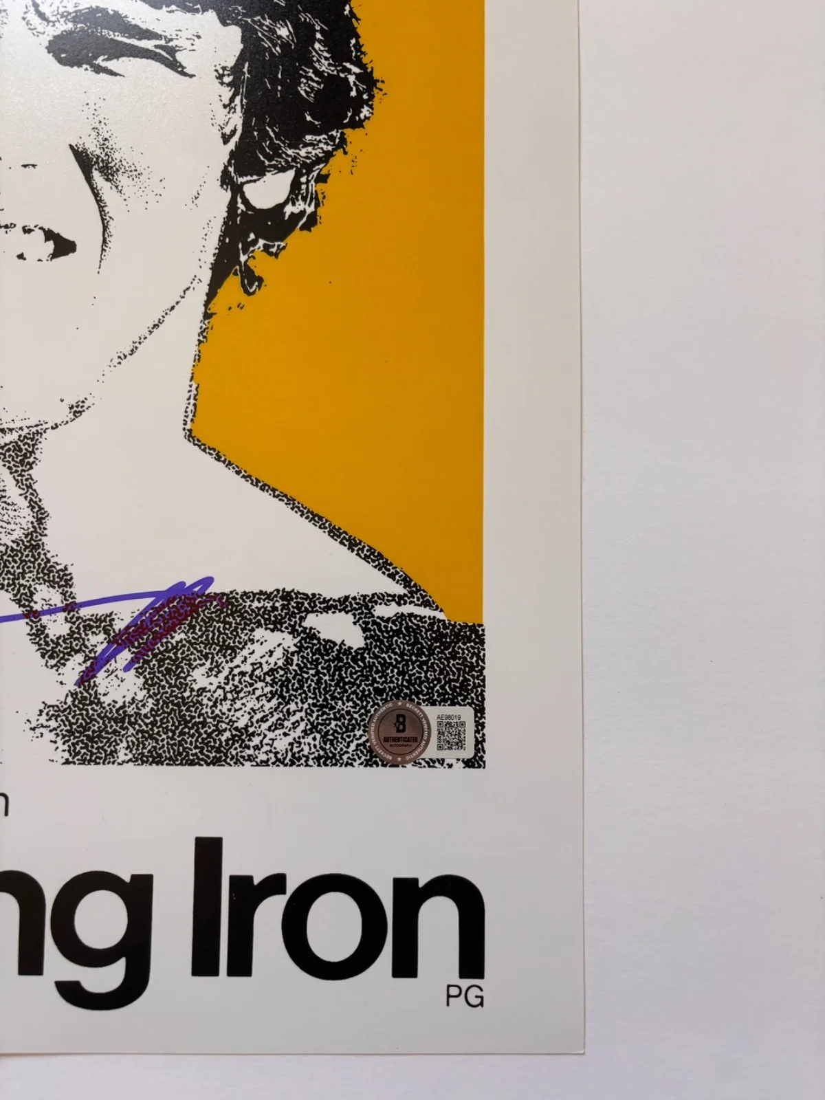 ARNOLD SCHWARZENEGGER — ARNOLD SCHWARZENEGGER SIGNED PUMPING IRON 12X18 POSTER PHOTO GOVERNOR ACTOR BAS, изображение 3