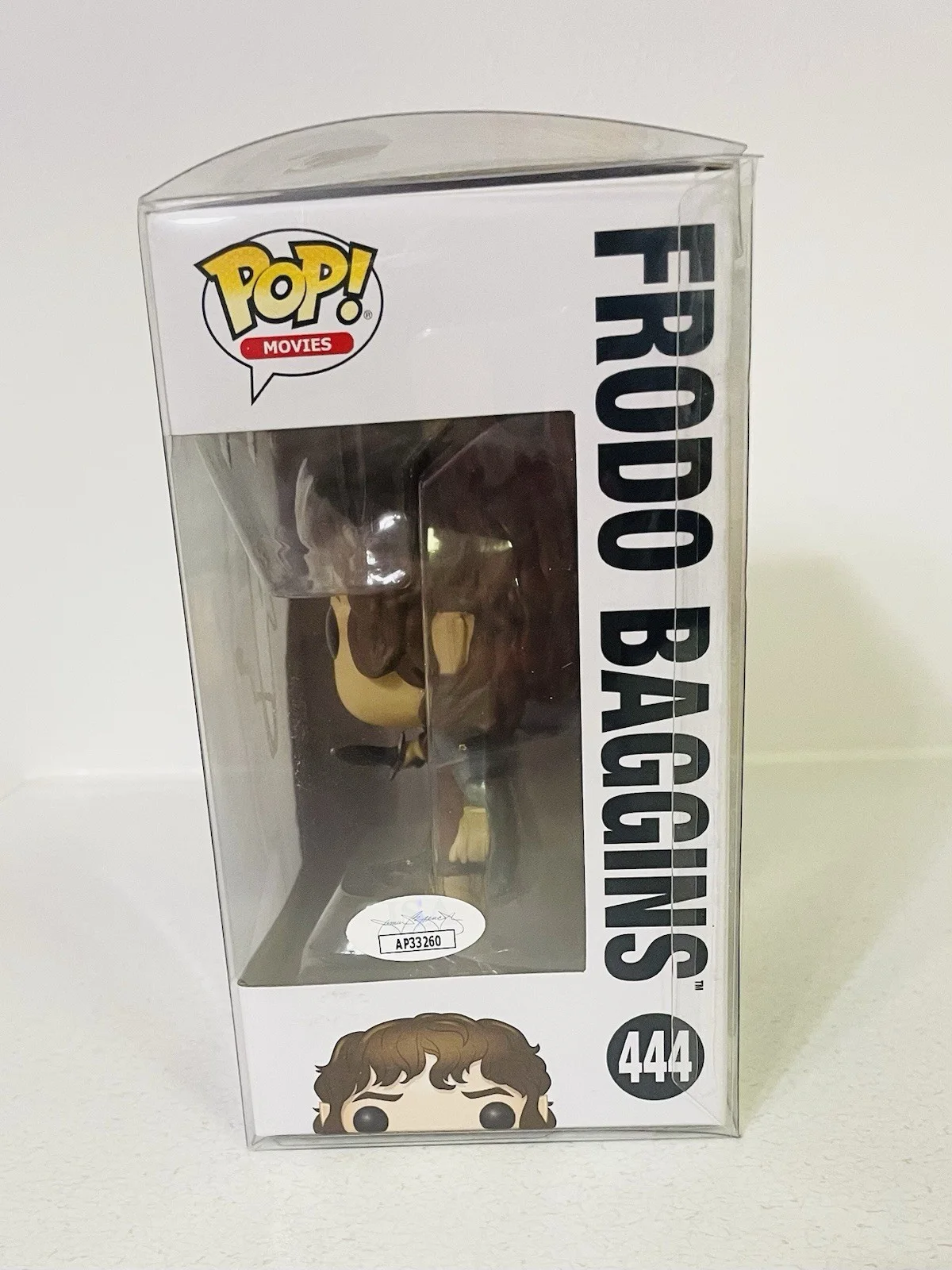 ELIJAH WOOD — ELIJAH WOOD HAND SIGNED AUTOGRAPH "FRODO" LORD OF THE RINGS FUNKO POP, изображение 2