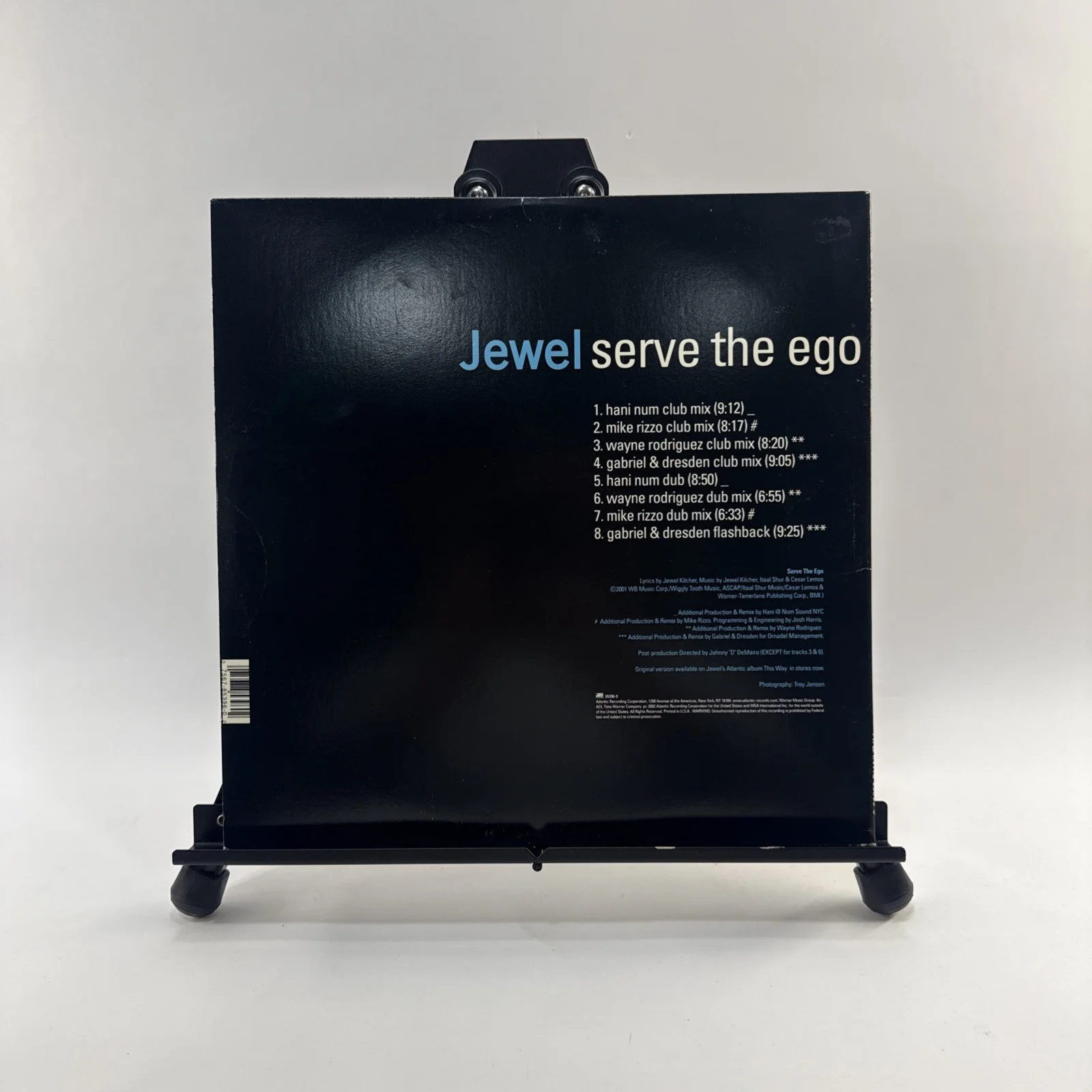 Signed Jewel - Serve The Ego Vinyl Record Autographed 2001 Maxi-Single, изображение 4