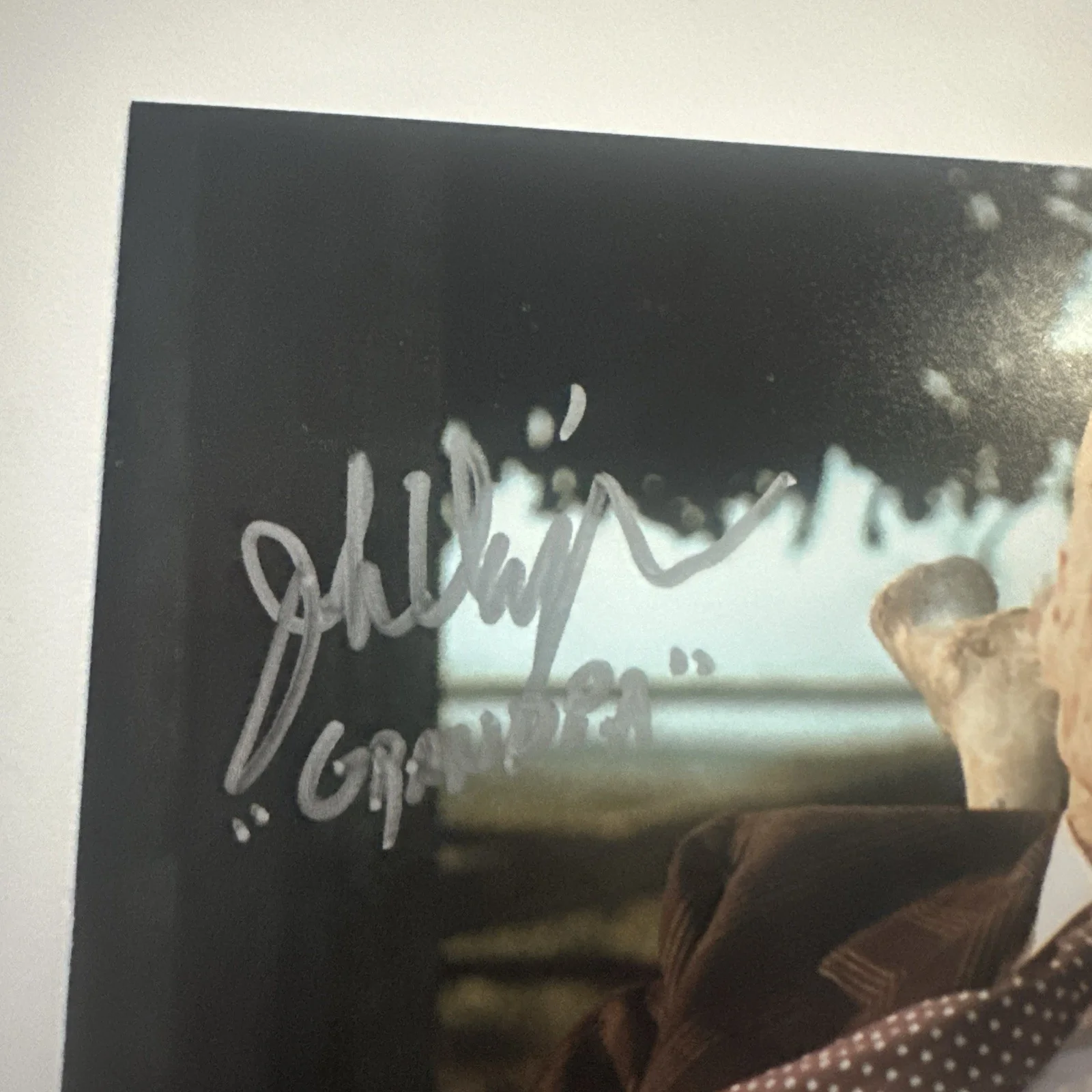 John Dugan — John Dugan “Grandpa Sawyer” The Texas Chainsaw Massacre Signed Autographed Photo, изображение 2