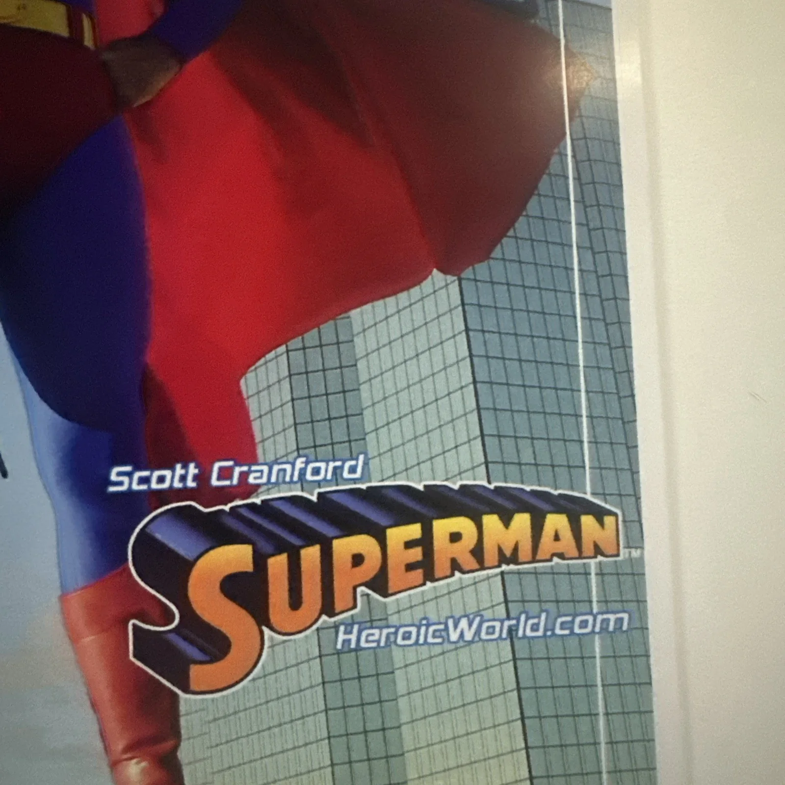 Scott Cranford Superman Autographed 8 X 10 Photo Signed, image 3