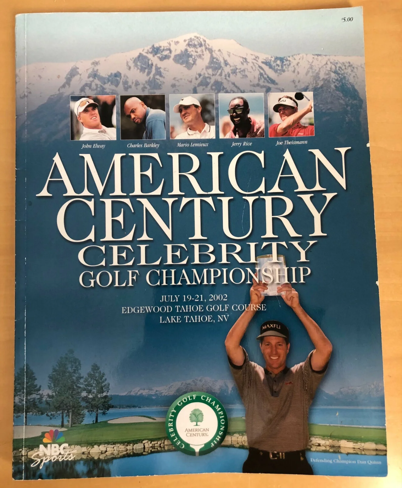 Grant Show — 2002 American Century Golf Tournament GRANT SHOW Cut Autograph! Melrose Place, изображение 3
