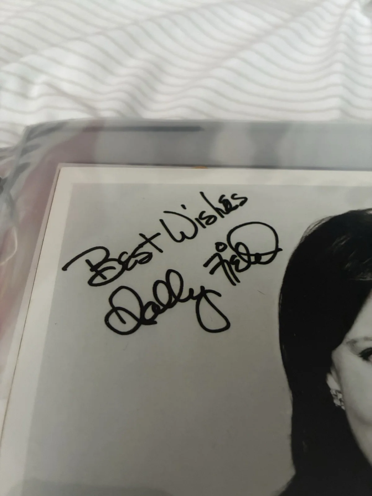 Sally Field Autographed Black-And-White Photo. Star Of Film And Stage., изображение 2