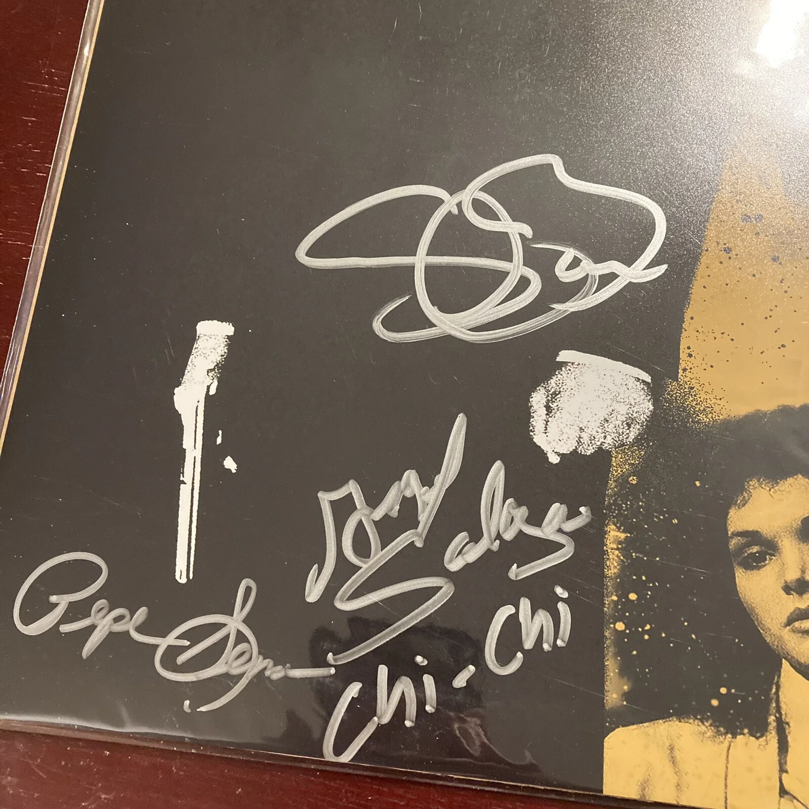 Steven Bauer, Angel Salazar, Pepe Serna — Scarface Signed Photo Steven Bauer Angel Salazar Pepe Serna Autograph JSA 11x14, изображение 2