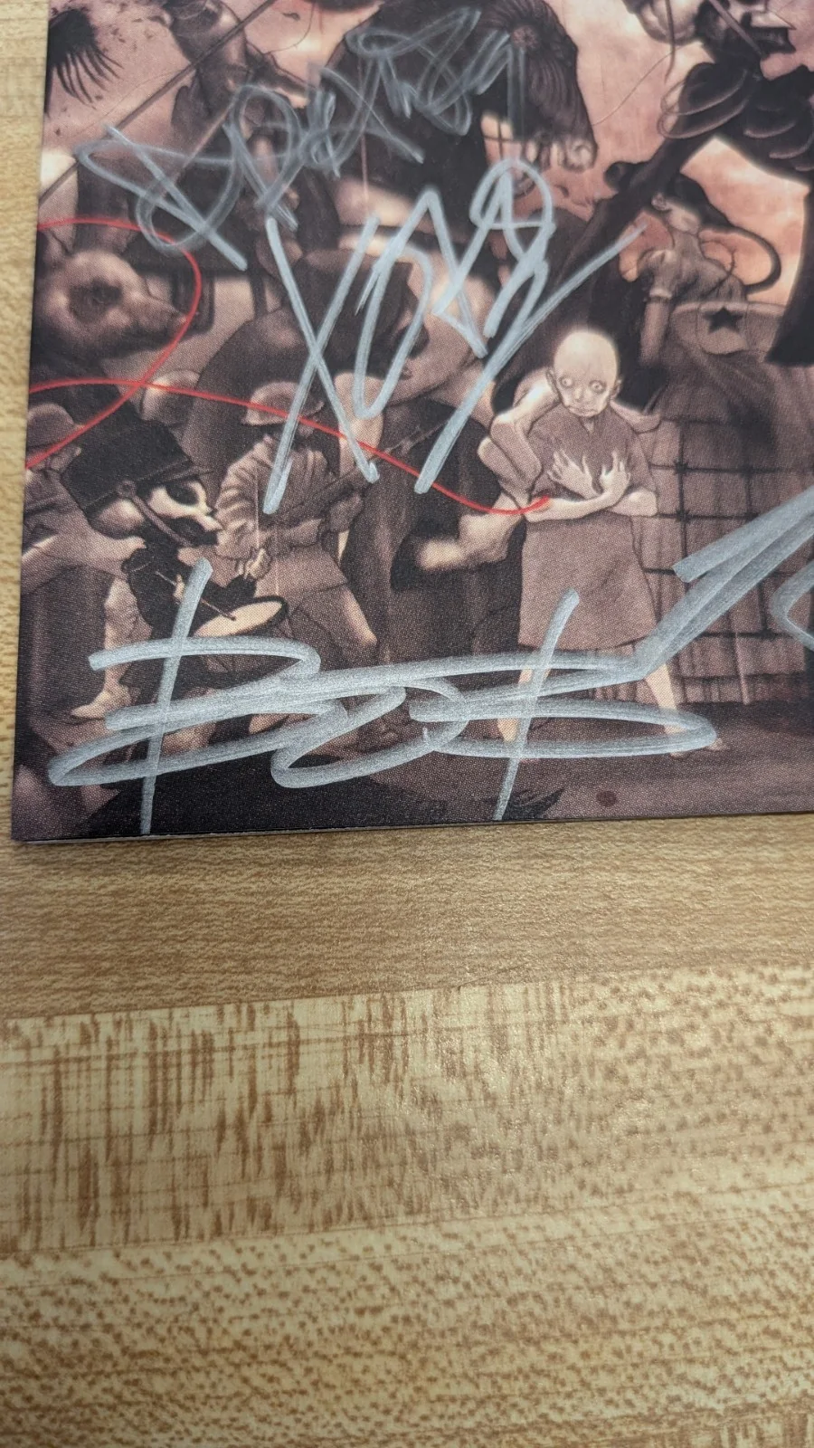Signed My Chemical Romance THE BLACK PARADE Autographed CD 4 of 5 No Mikey, изображение 2