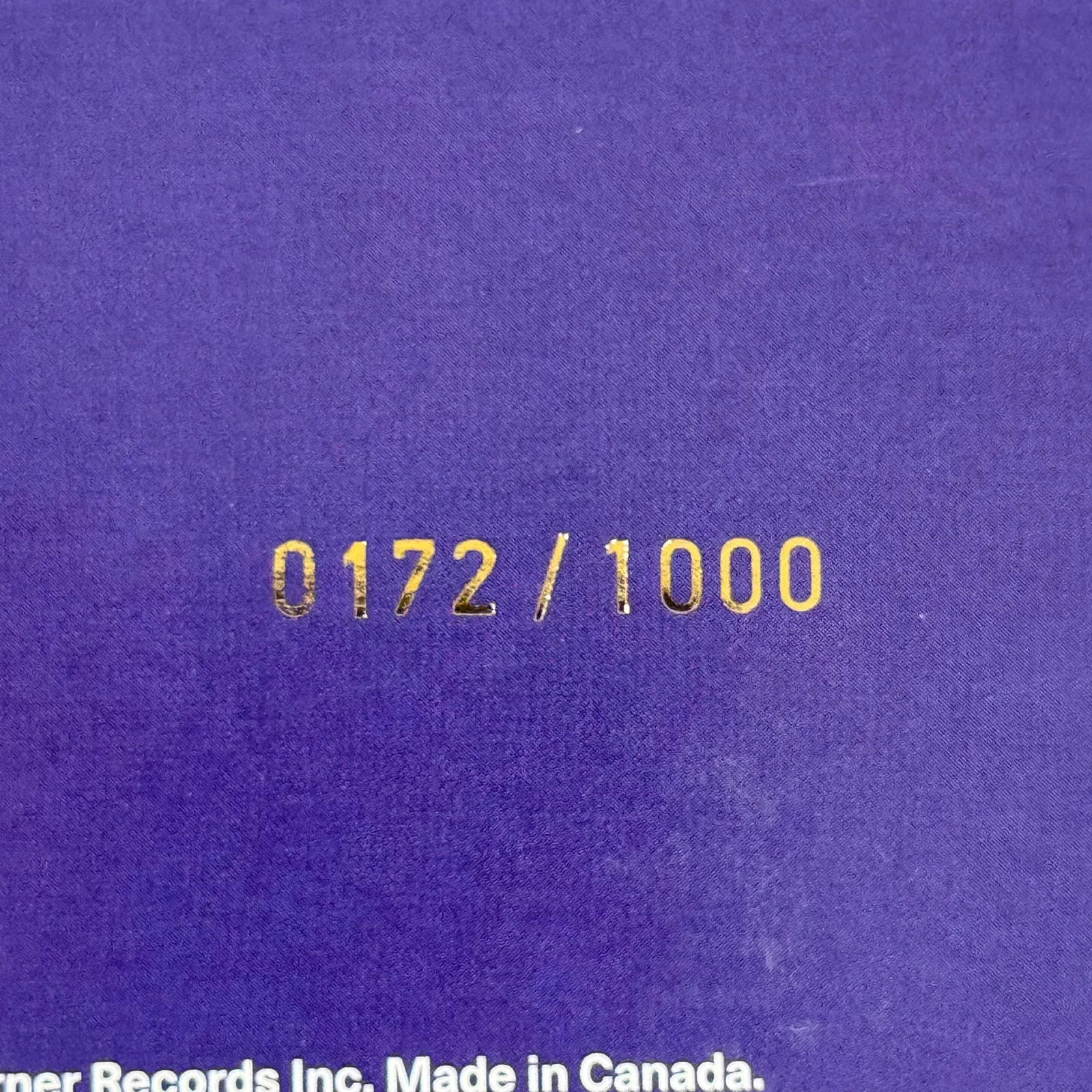 Veeze Signed Autographed Vinyl LP “Ganger” #/1000 PSA/DNA Authenticated, image 2