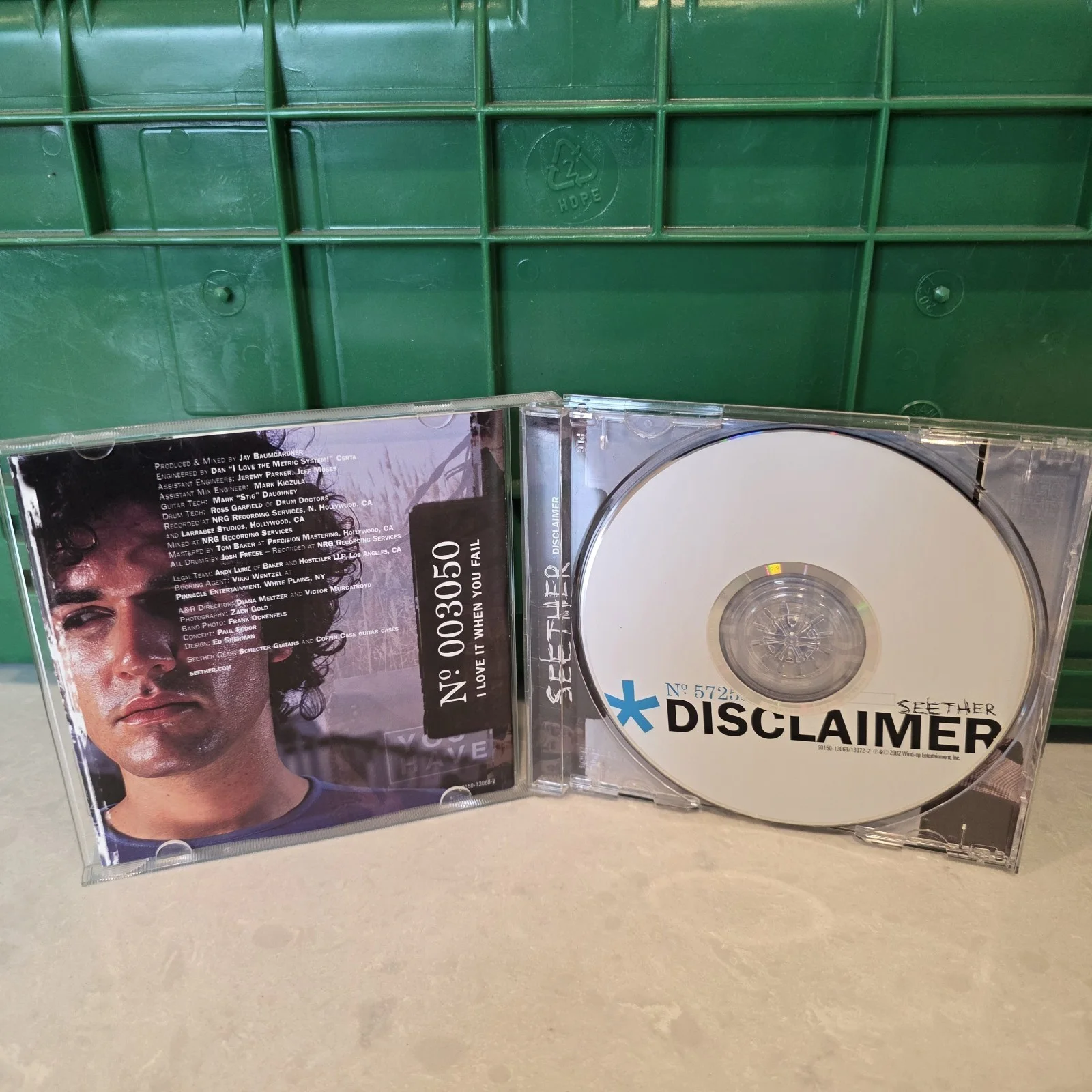 Seether Disclaimer Cd - I Used To Be Them -2002, image 2