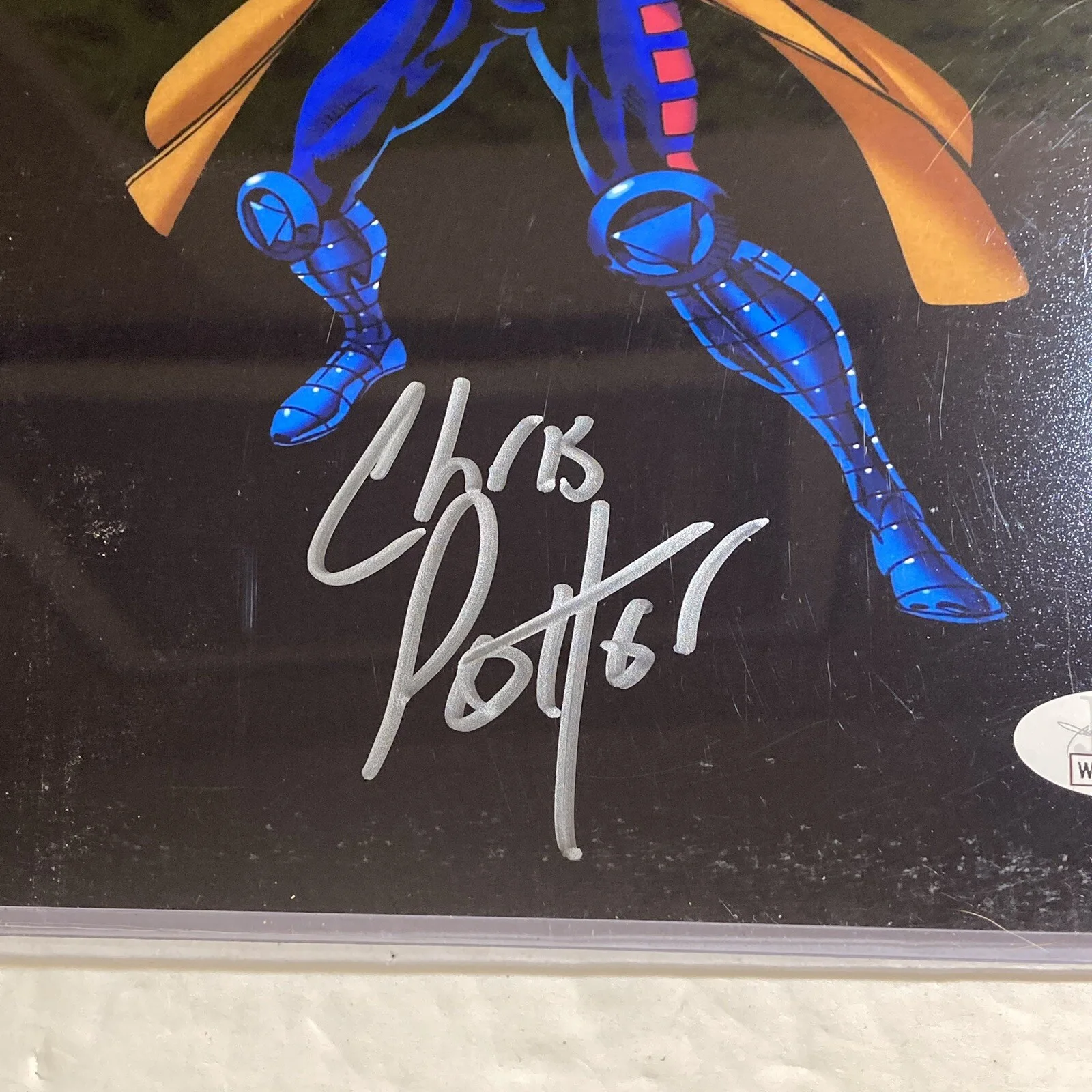 Chris Potter — X-Men Gambit Signed Chris Potter Autograph 8x10 + Cody James Art Print Marvel, изображение 3