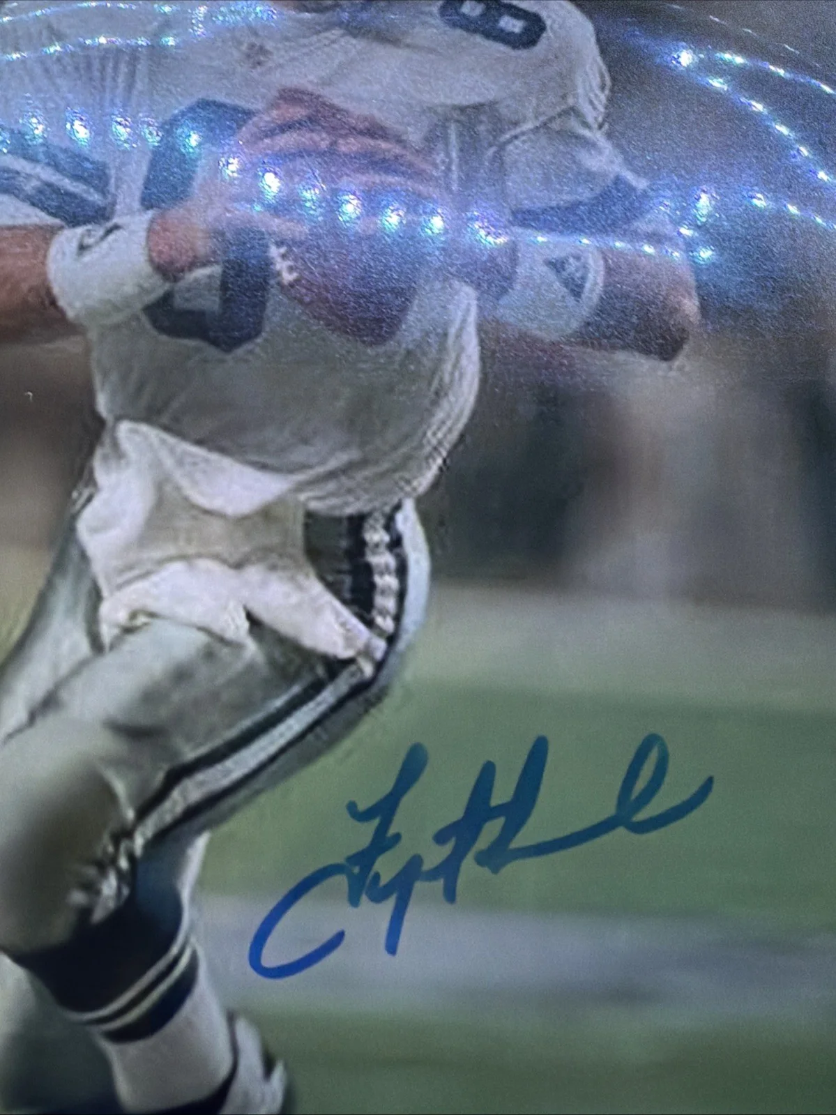 autograph — Vintage Hand Signed Autographed Troy Aikman NFL Legend HOF Photo 8x10 With COA, изображение 2