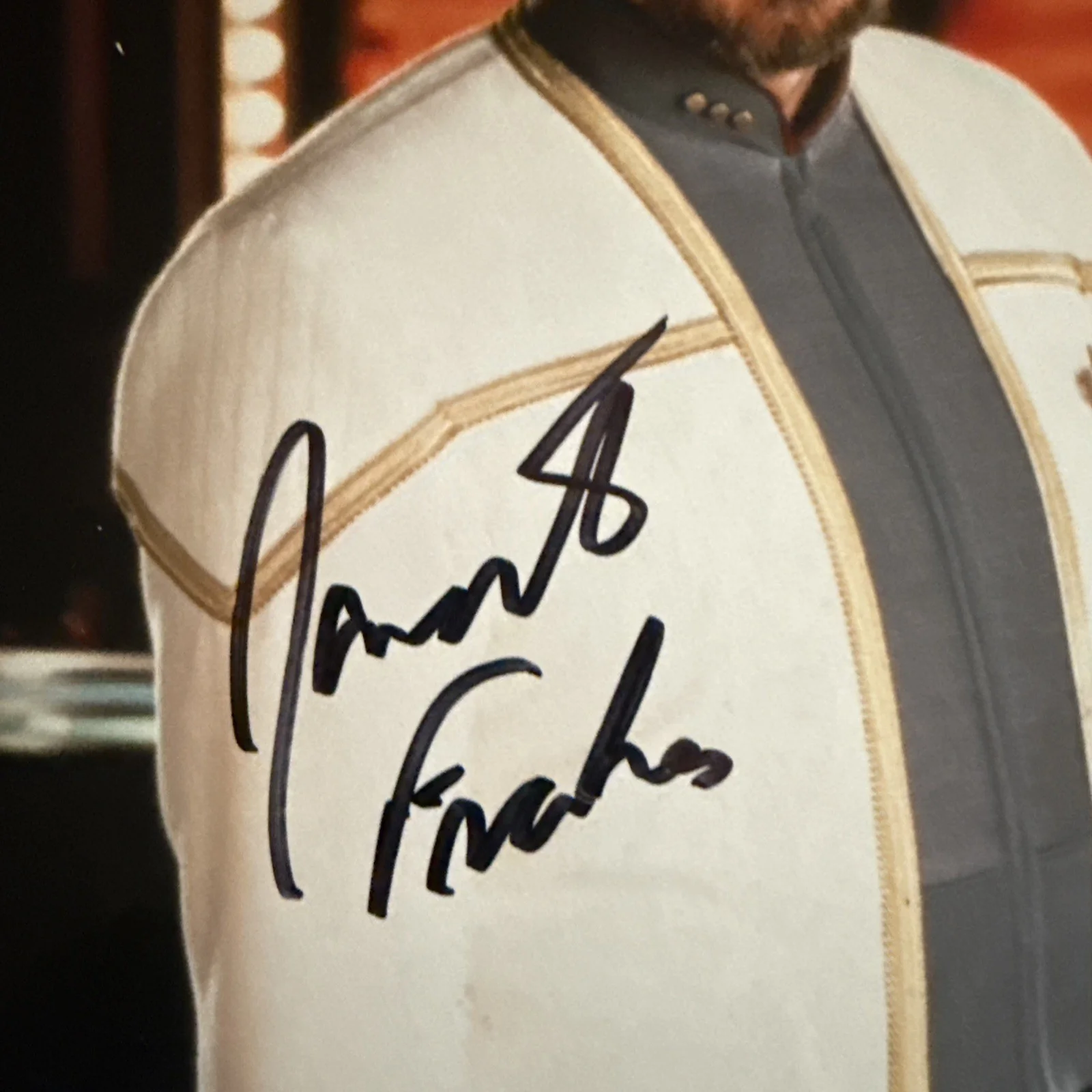 Jonathan Frakes — Jonathan Frakes Signed Star Trek Insurrection Riker 8x10 Photo ACOA COA, изображение 2