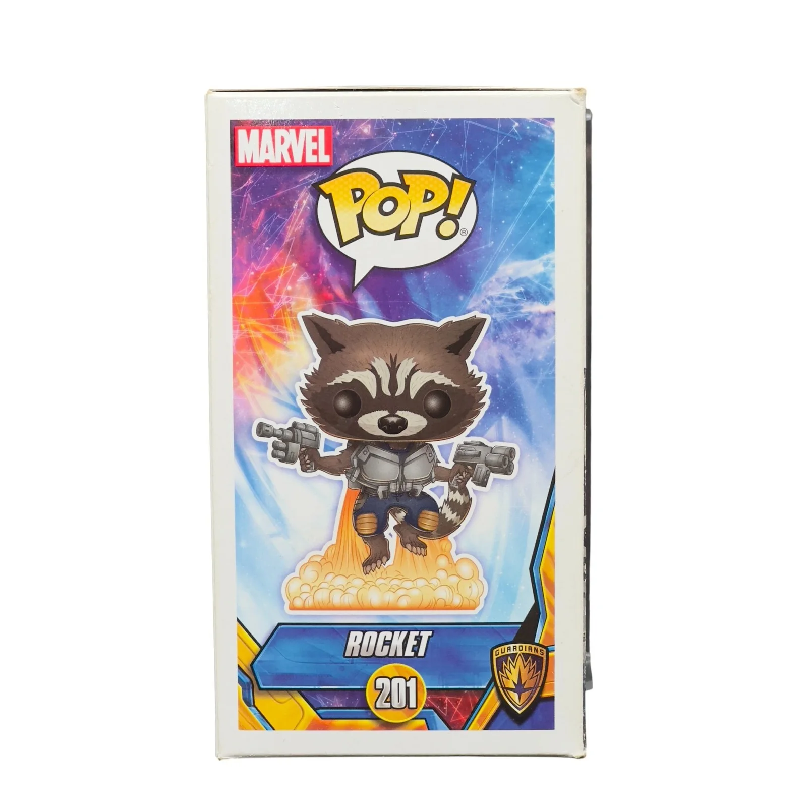 Bradley Cooper — Bradley Cooper Signed Rocket Funko Pop 201 Autograph Guardians Beckett Authentic, image 4