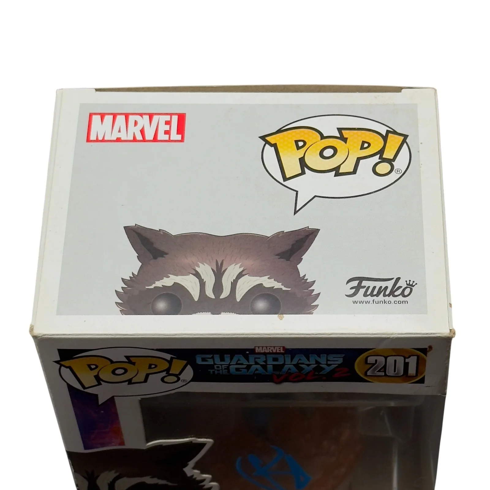 Bradley Cooper — Bradley Cooper Signed Rocket Funko Pop 201 Autograph Guardians Beckett Authentic, image 5