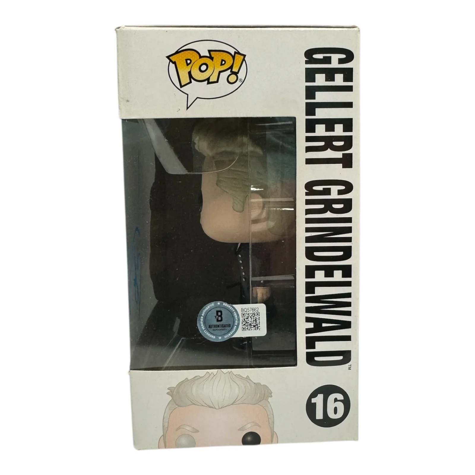 Johnny Depp — Johnny Depp Signed Autograph Fantastic Beasts Funko Pop 16 Beckett BAS, изображение 2