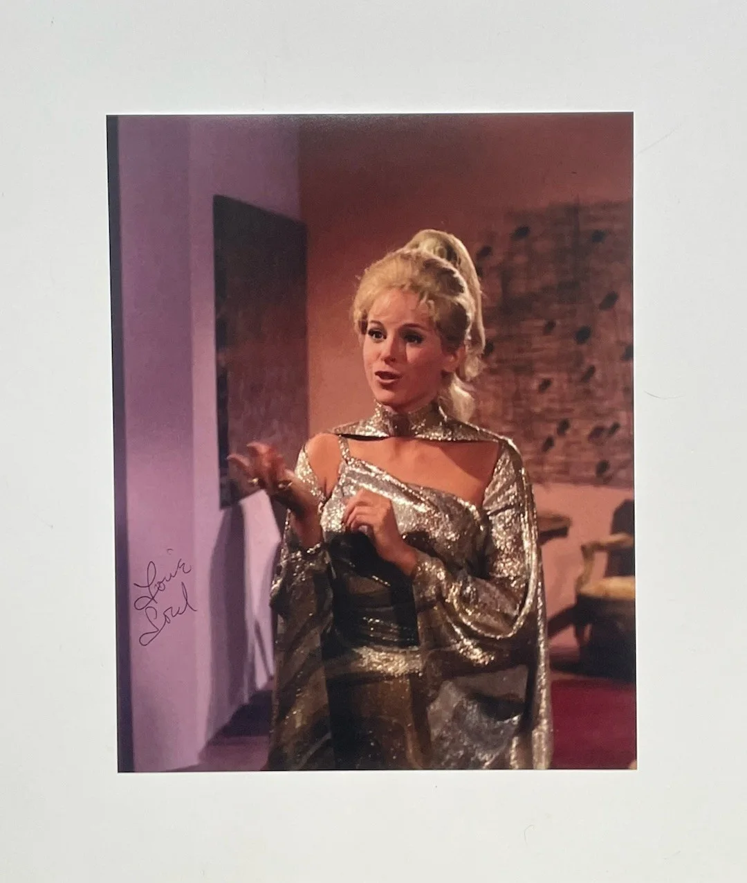 Louise Sorel — Louise Sorel Authentic Hand Signed 8x10 Photo Autograph, Star Trek