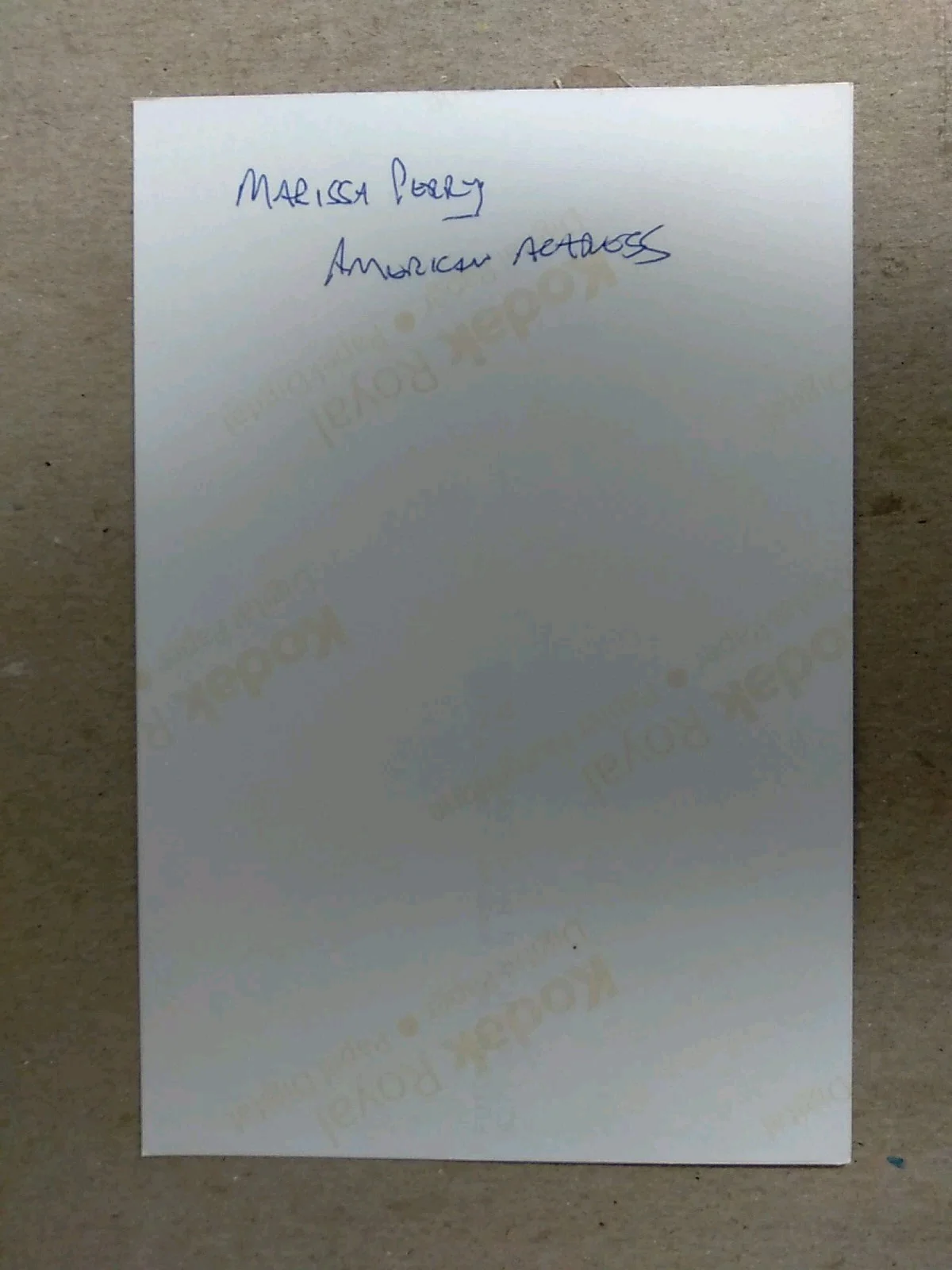Marissa Perry American Actress Authographed Signed 6x4in Photo, image 4