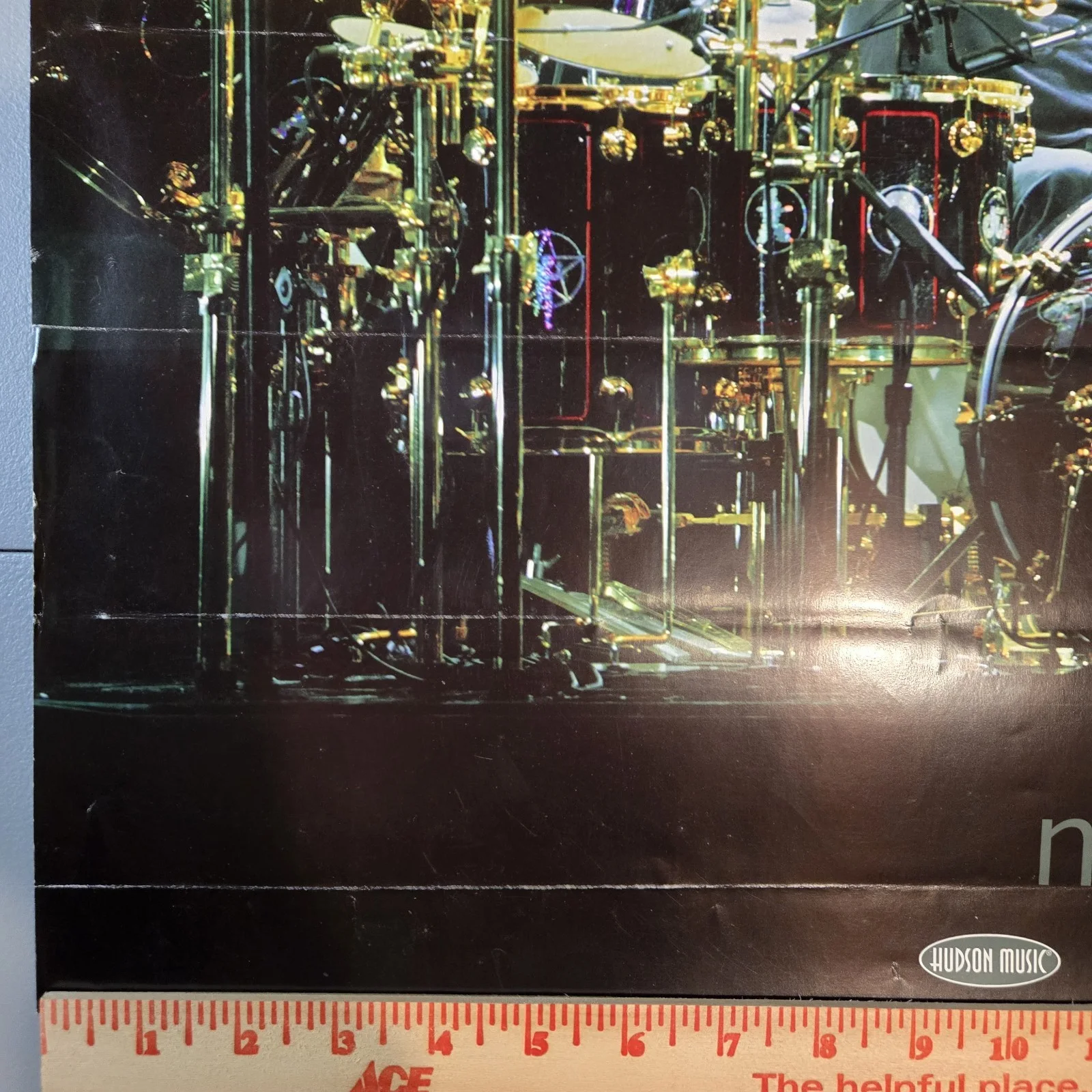 Neil Peart Signed Poster Rush Autograph Anatomy of a Drum Solo, image 4