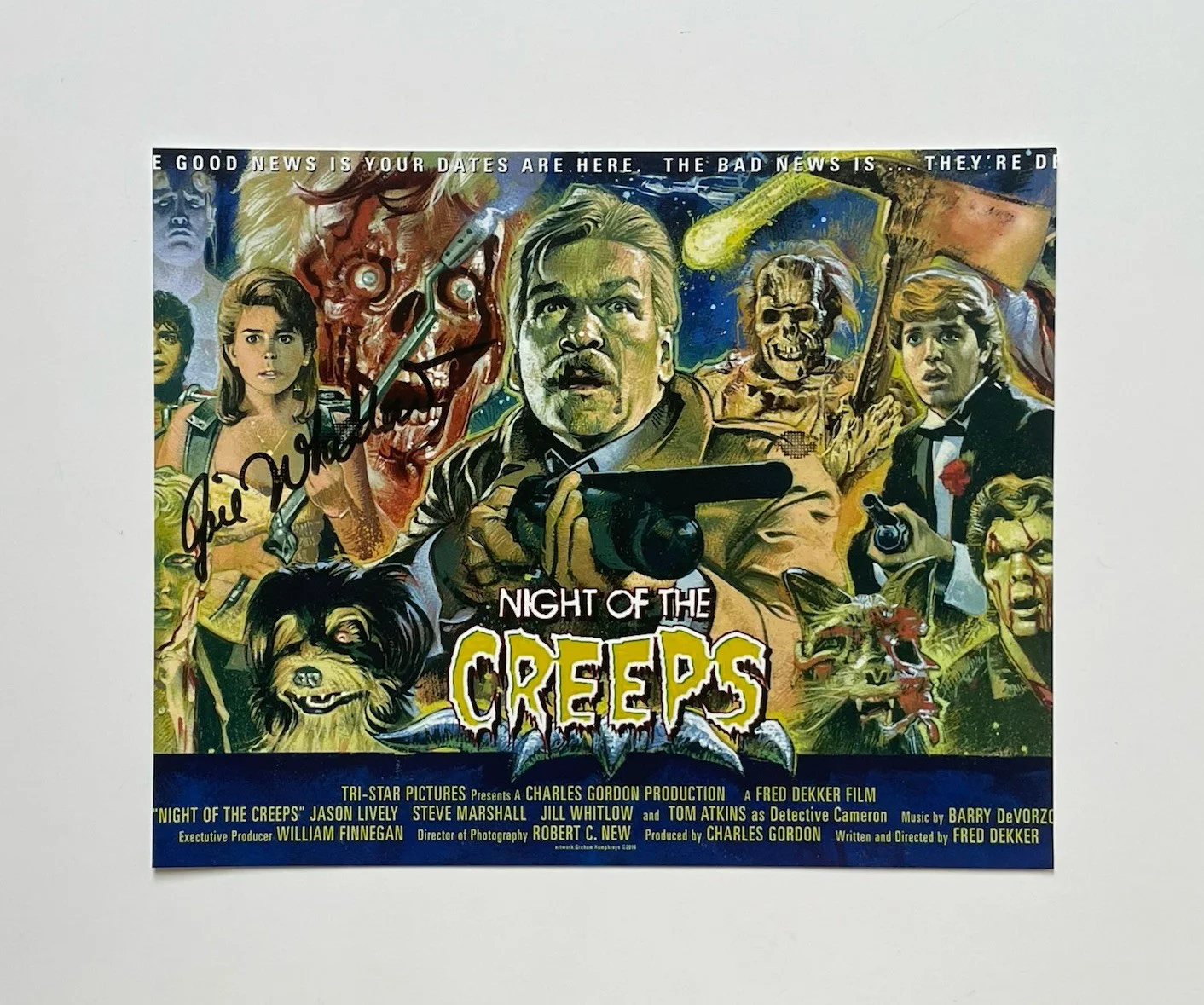 Jill Whitlow — Jill Whitlow Authentic Hand Signed 8x10 Photo Autograph Night Of The Creeps