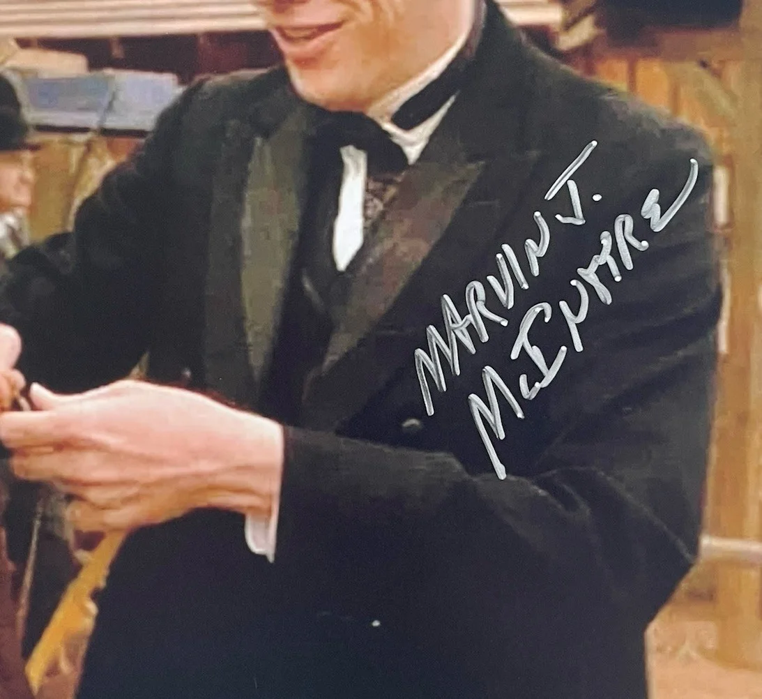 Marvin J Mcintyre — Marvin J Mcintyre Authentic Hand Signed 8x10 Photo Autograph Back To The Future, изображение 2