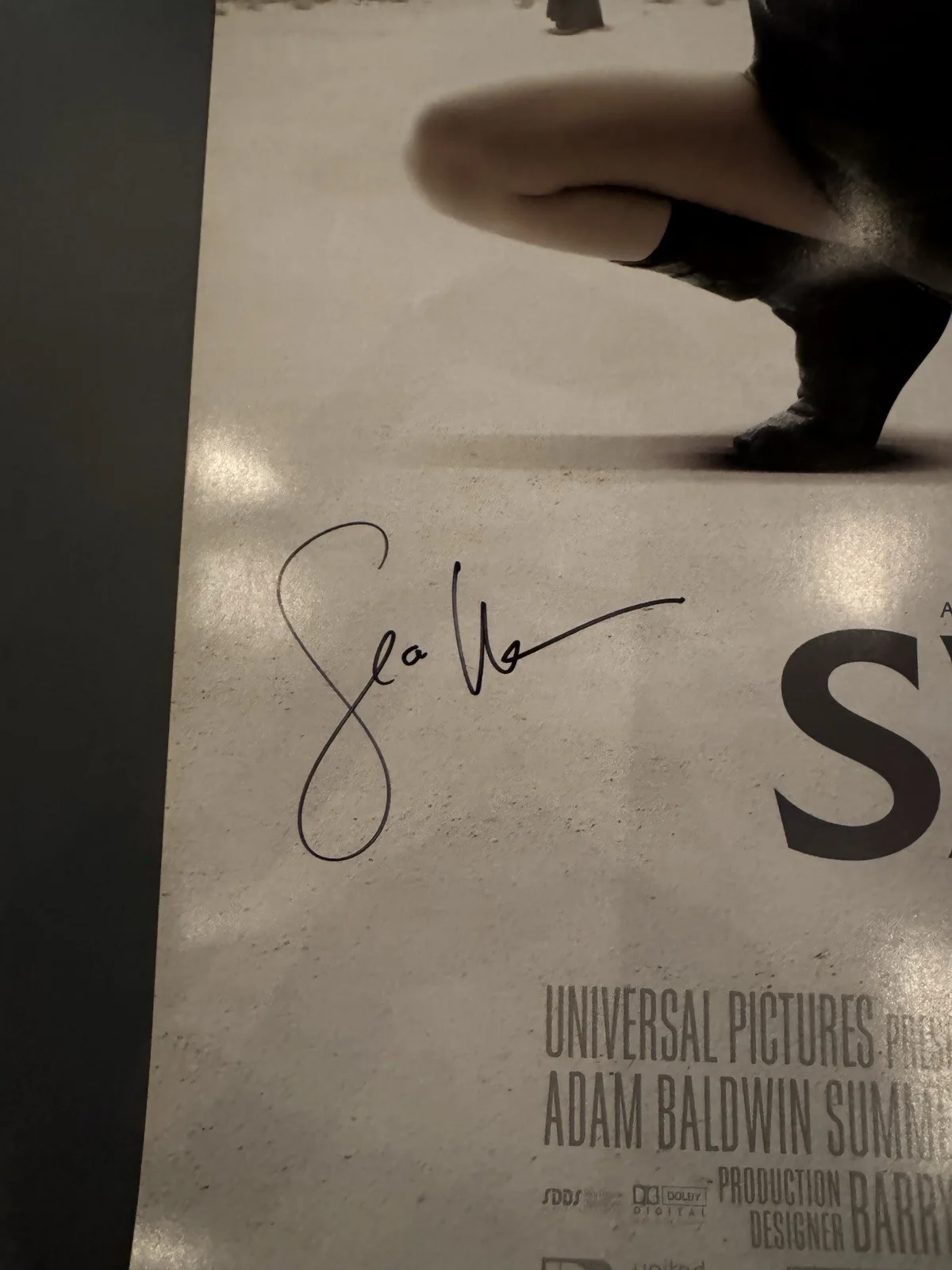 Serenity 27x40 Original Double Sided Movie Poster Signed By 7 SWAU, image 3