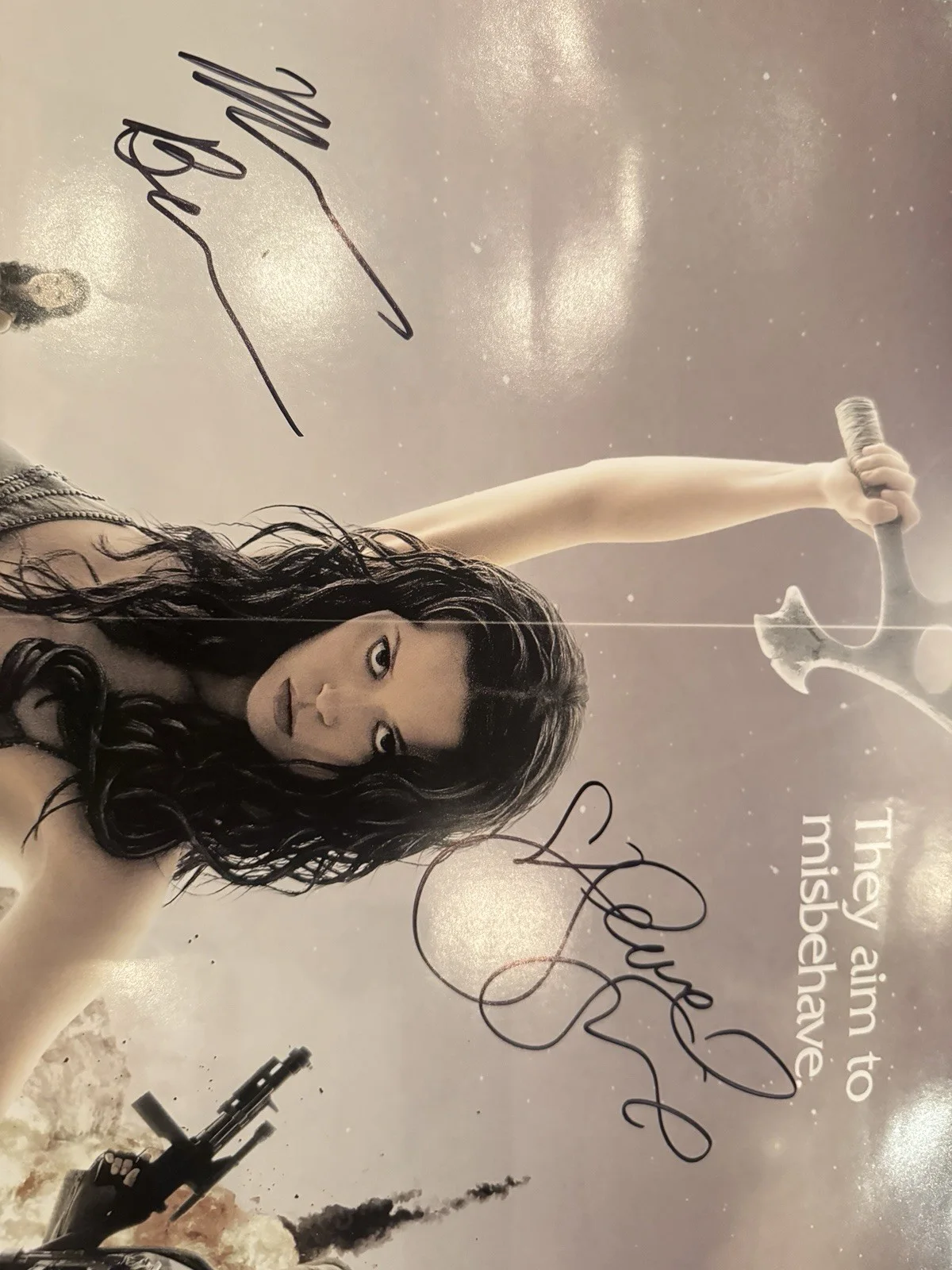 Serenity 27x40 Original Double Sided Movie Poster Signed By 7 SWAU, image 4