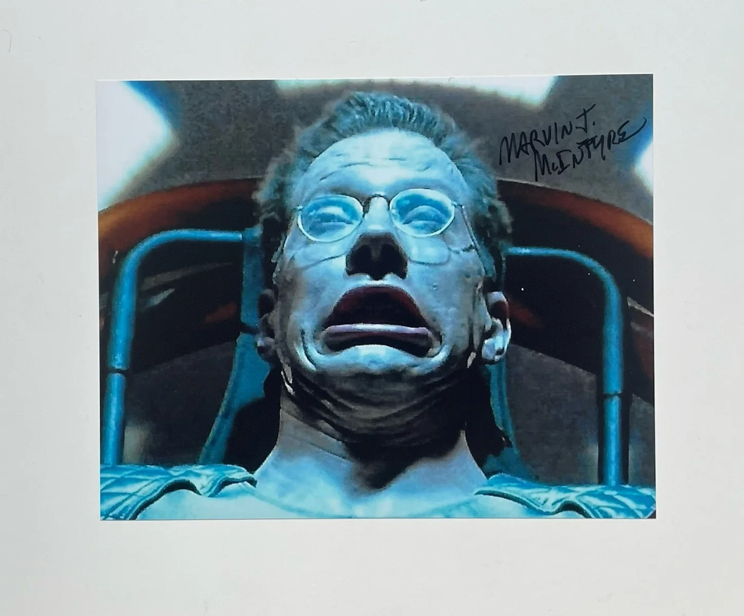 Marvin J Mcintyre — Marvin J Mcintyre Authentic Hand Signed 8x10 Photo Autograph Running Man