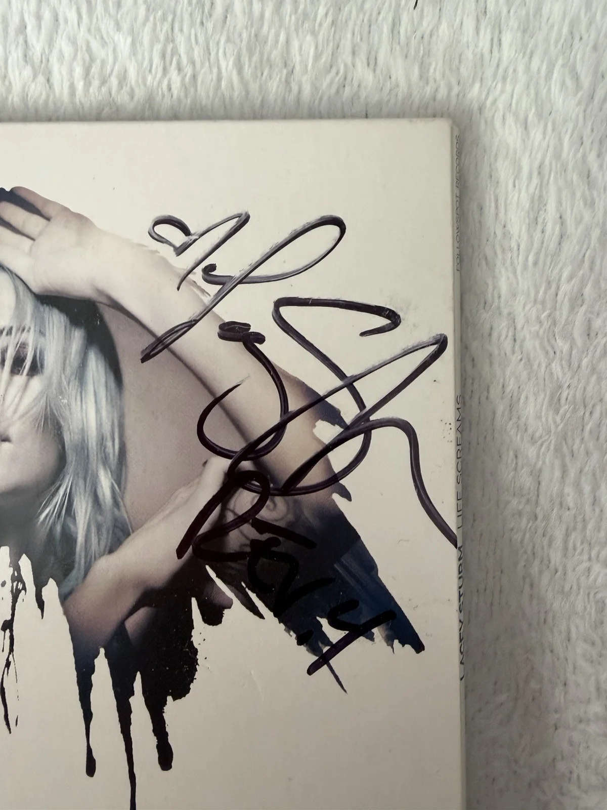 Signed Lacey Sturm Life Screams CD Autographed Flyleaf Rare, image 2