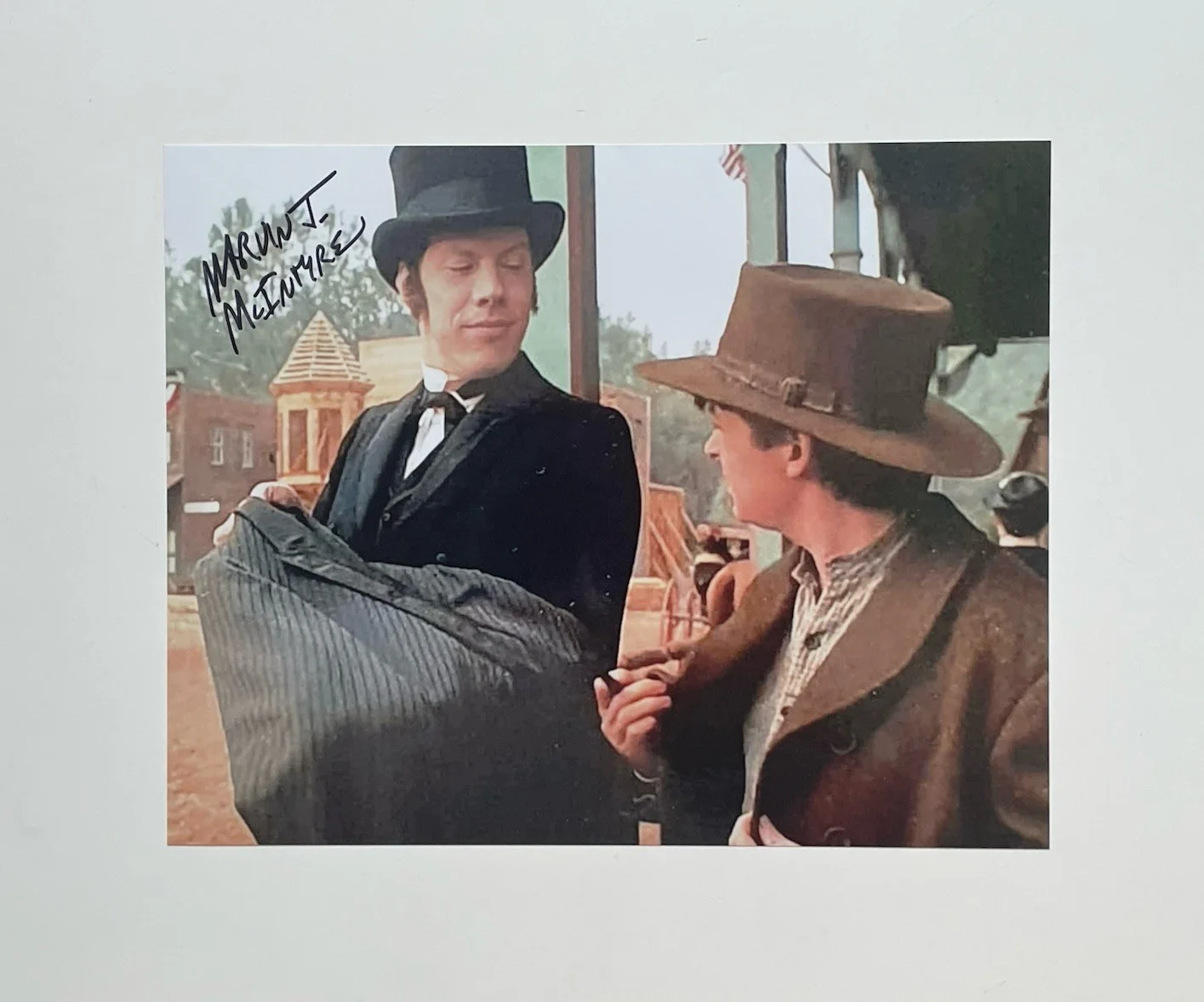 Marvin J Mcintyre — Marvin J Mcintyre Authentic Hand Signed 8x10 Photo Autograph Back To The Future