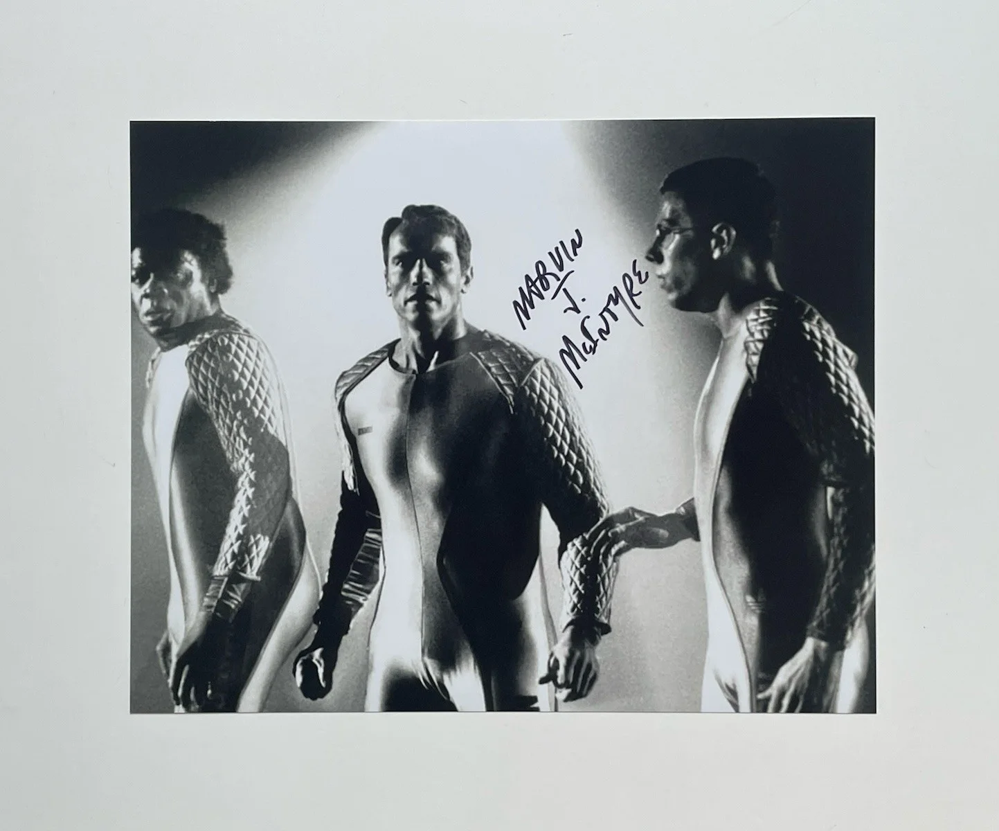 Marvin J Mcintyre — Marvin J Mcintyre Authentic Hand Signed 8x10 Photo Autograph Running Man