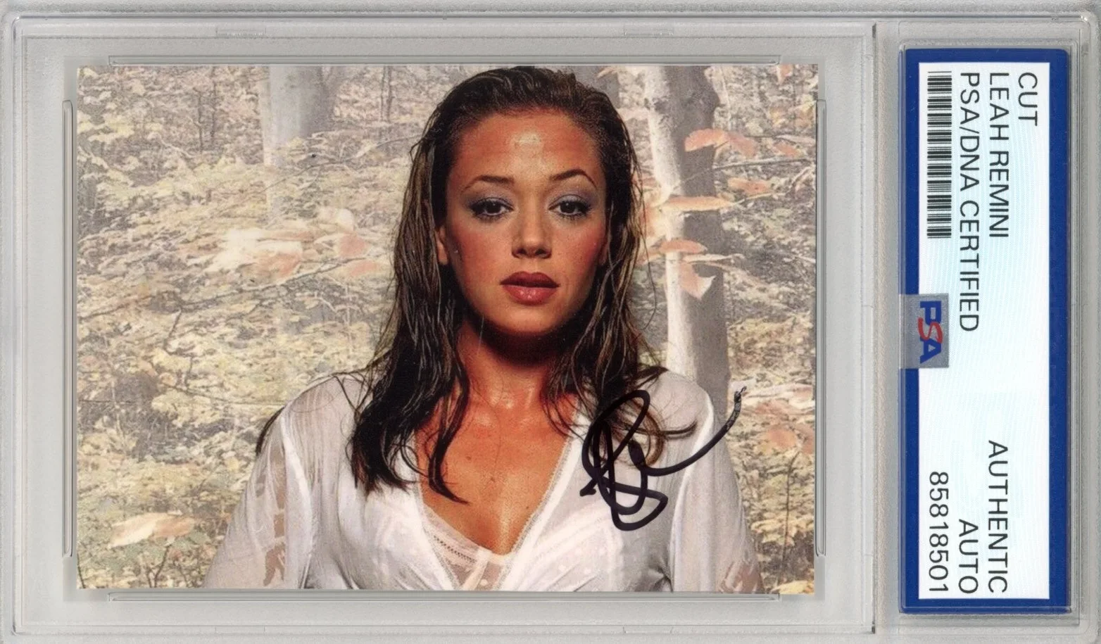 Leah Remini — LEAH REMINI SIGNED PHOTOGRAPH PSA DNA COA AUTOGRAPH KING OF QUEENS TV AUTO PHOTO