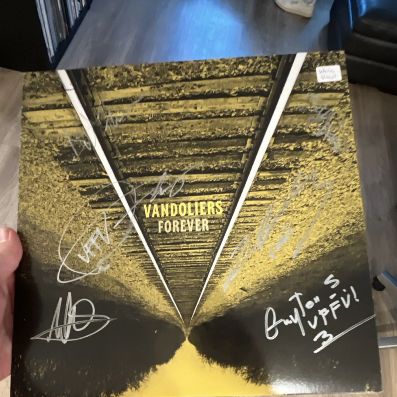 Vandoliers Forever Original Autographed Vinyl Record Music Industry Collectible, изображение 4