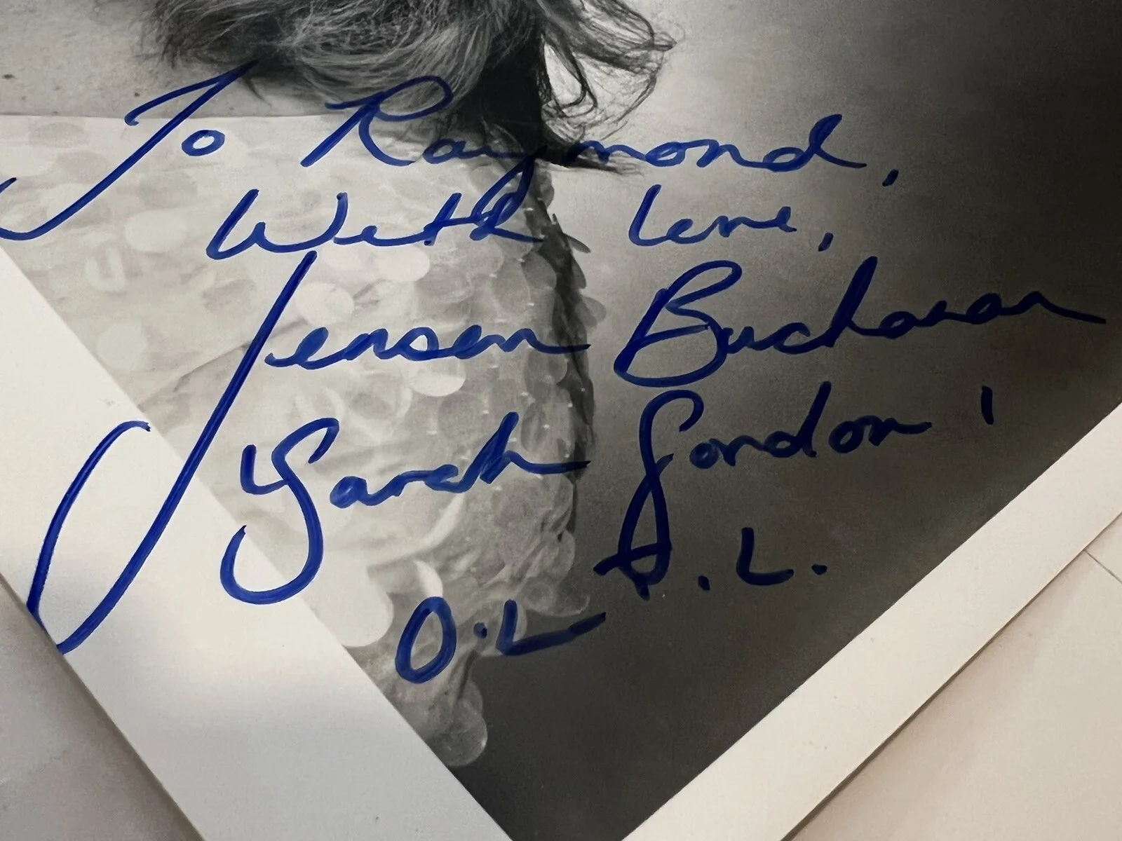 Jensen Buchanan — jensen buchanan autographed photo One Life To Live, Another World Signed Pic, изображение 3