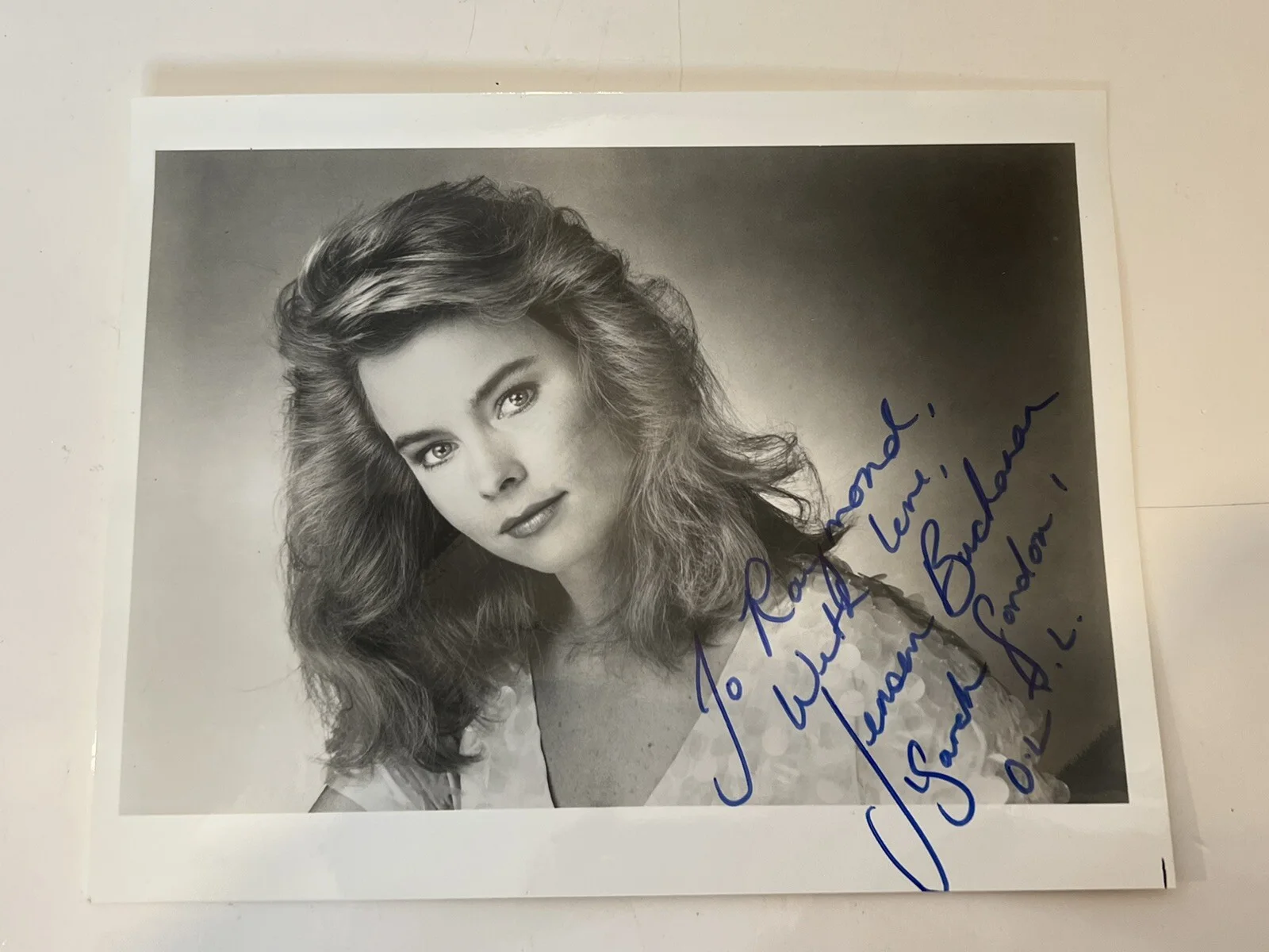 Jensen Buchanan — jensen buchanan autographed photo One Life To Live, Another World Signed Pic, изображение 4