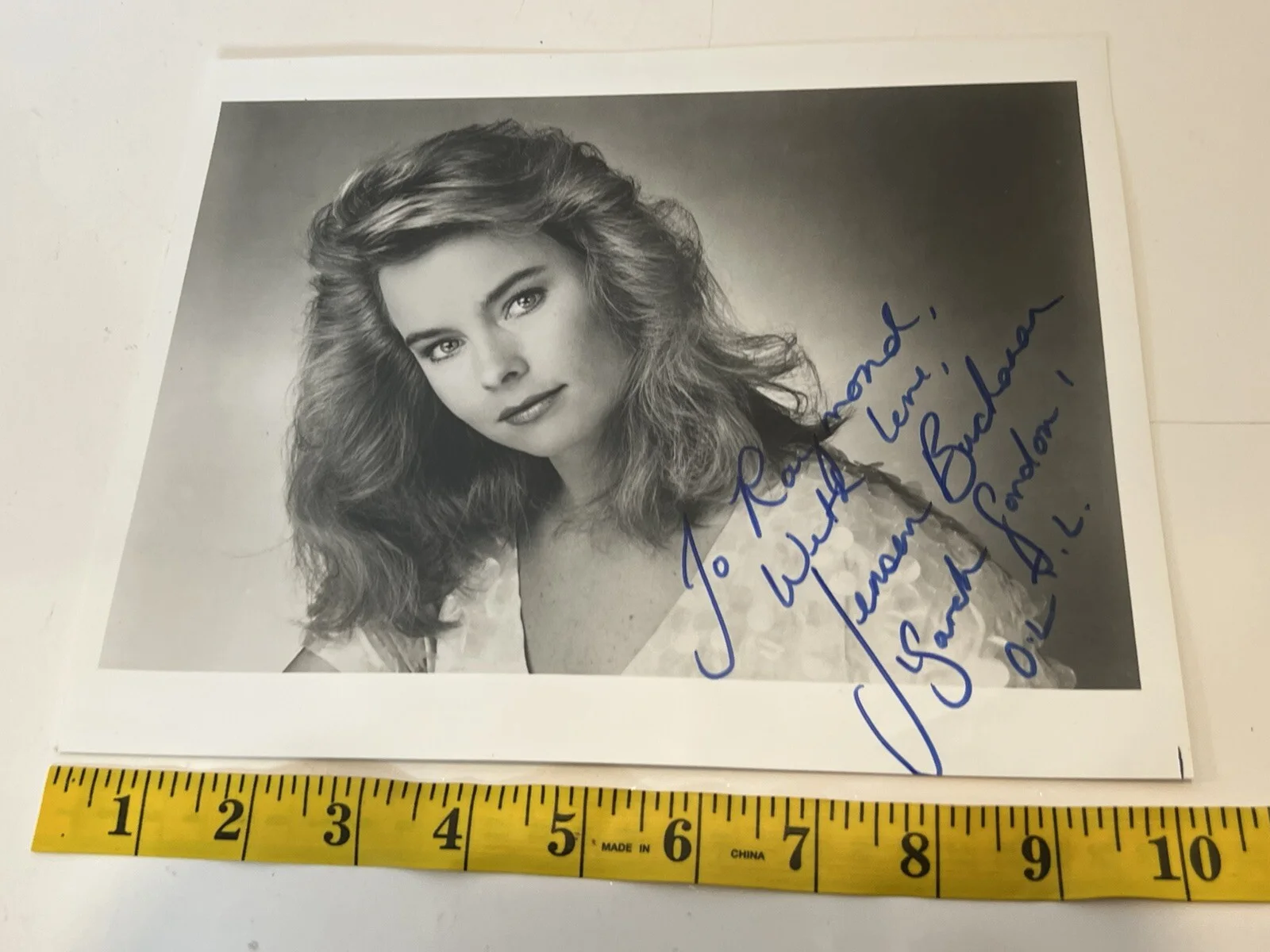 Jensen Buchanan — jensen buchanan autographed photo One Life To Live, Another World Signed Pic, изображение 5
