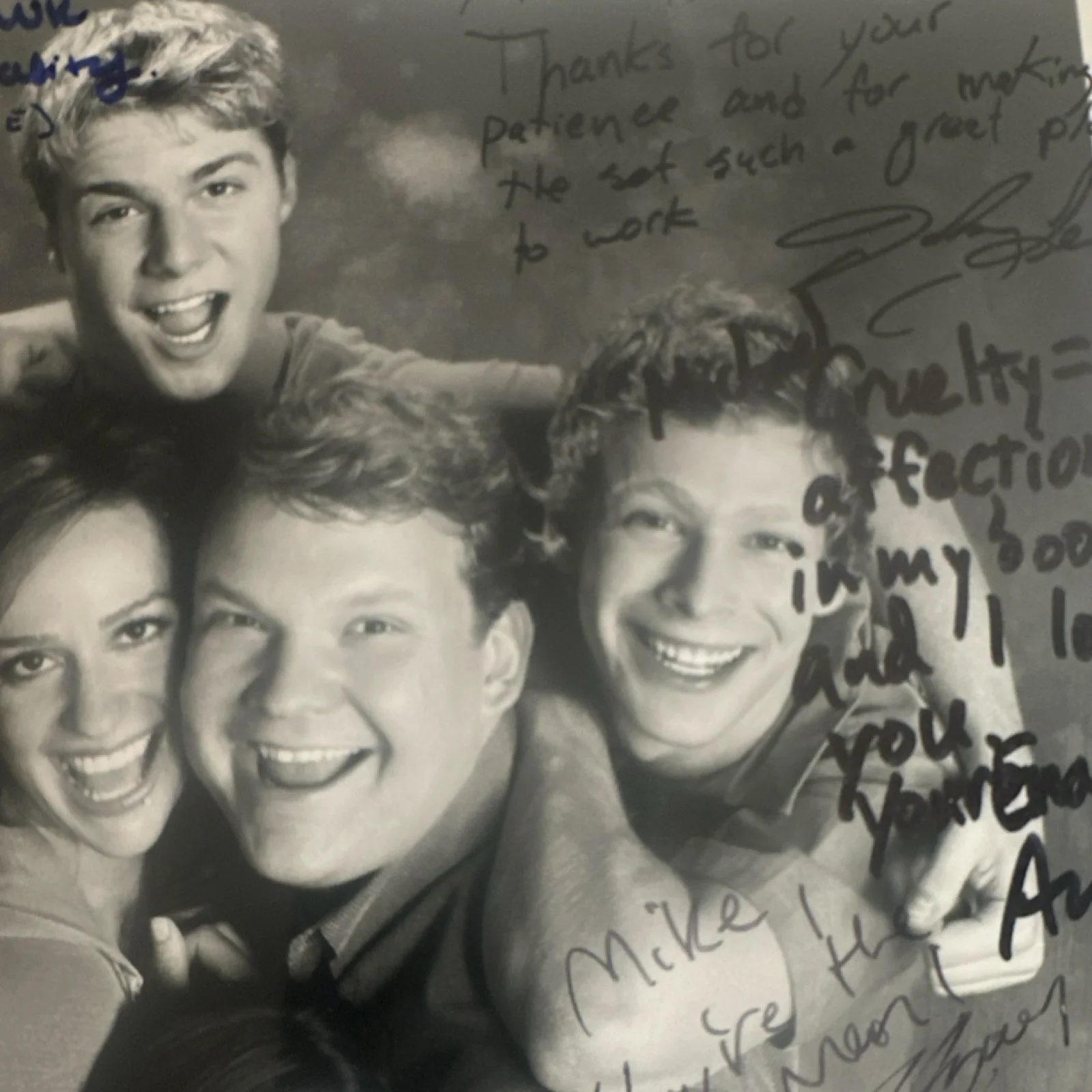 Sarah Wright, Rebecca Creskoff, Ryan Pinkston, April Matson, Andy — The Quintuplets Cast Signed Original Photo Autograph Sarah Wright Ryan Pinkston., изображение 5