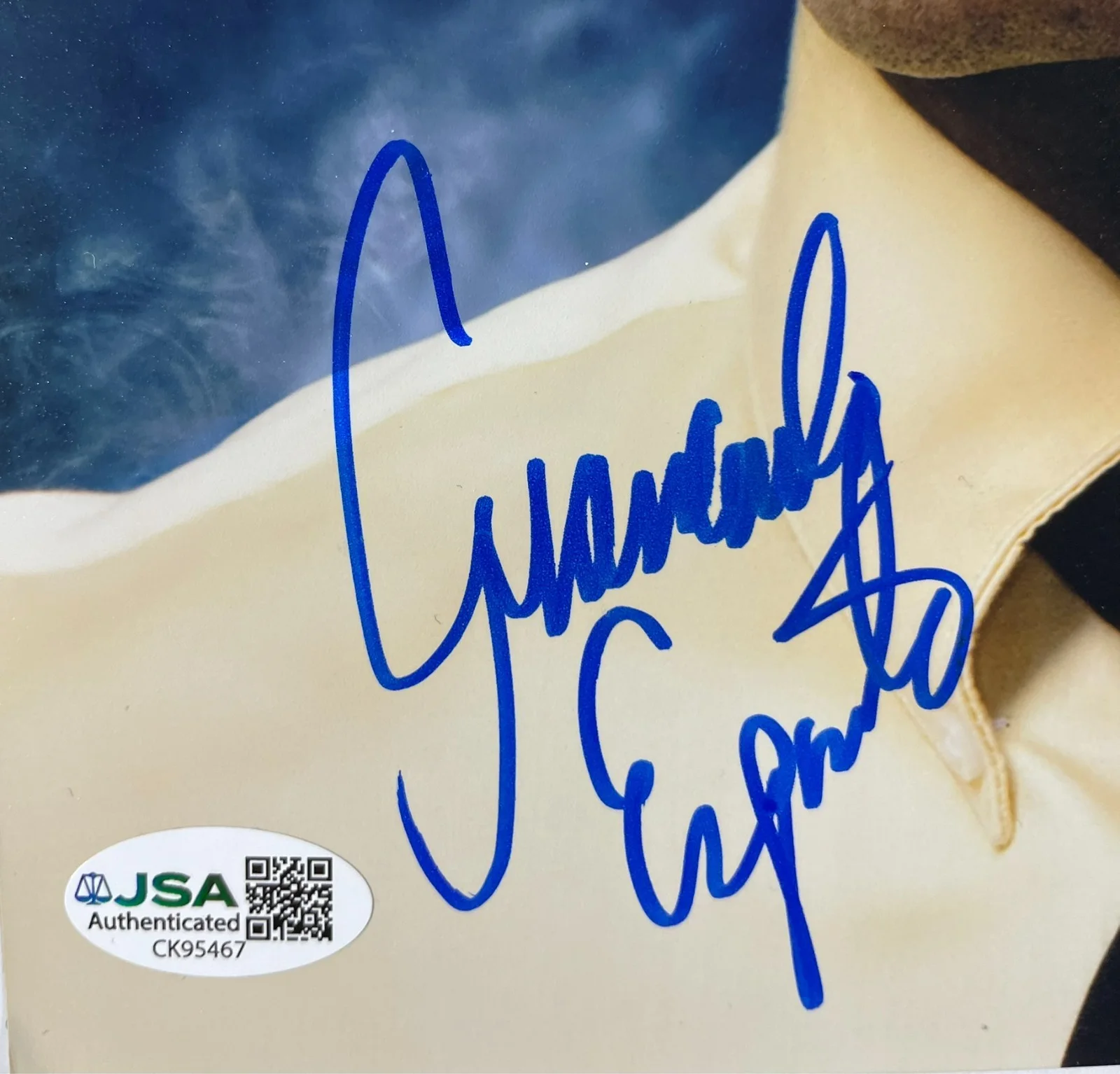 Giancarlo Esposito — Giancarlo Esposito Signed Breaking Bad Gus Fring 8x10 Photo Autograph JSA COA, изображение 2