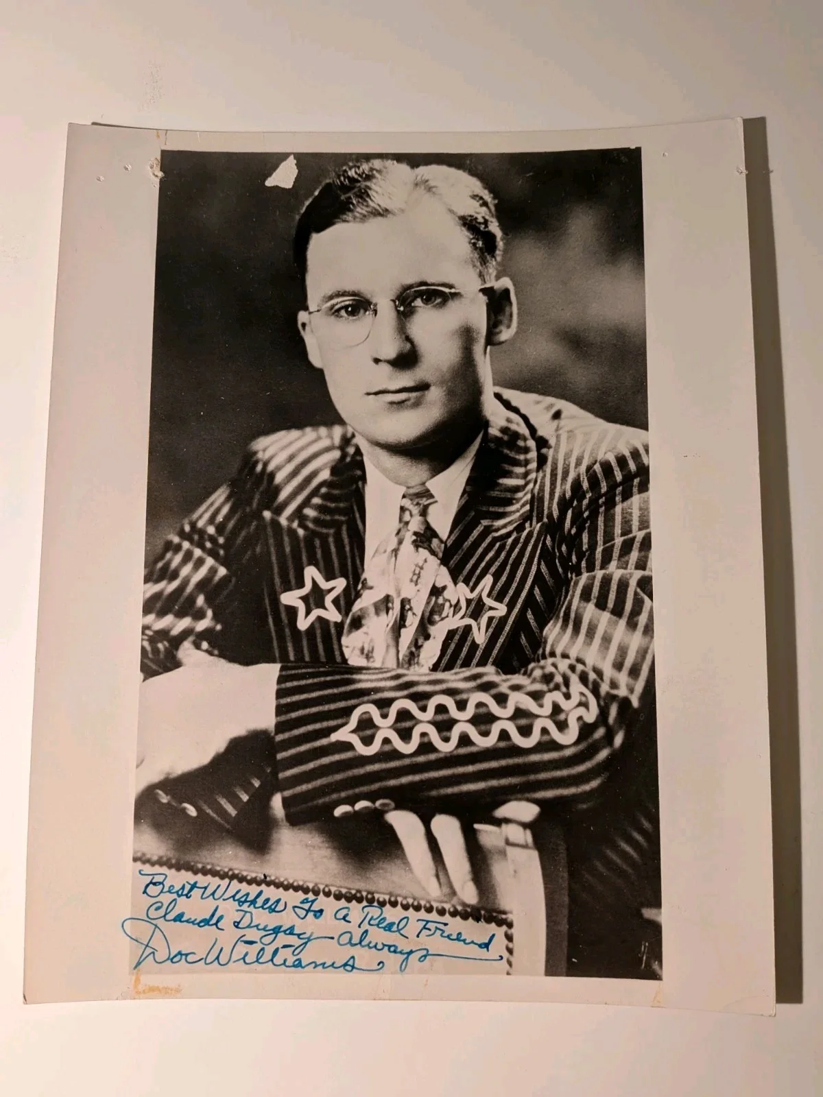 Doc, Chickie Williams — 1940's Doc & Chickie Williams Country Western Autographed 8x10 B & W Photographs, изображение 3