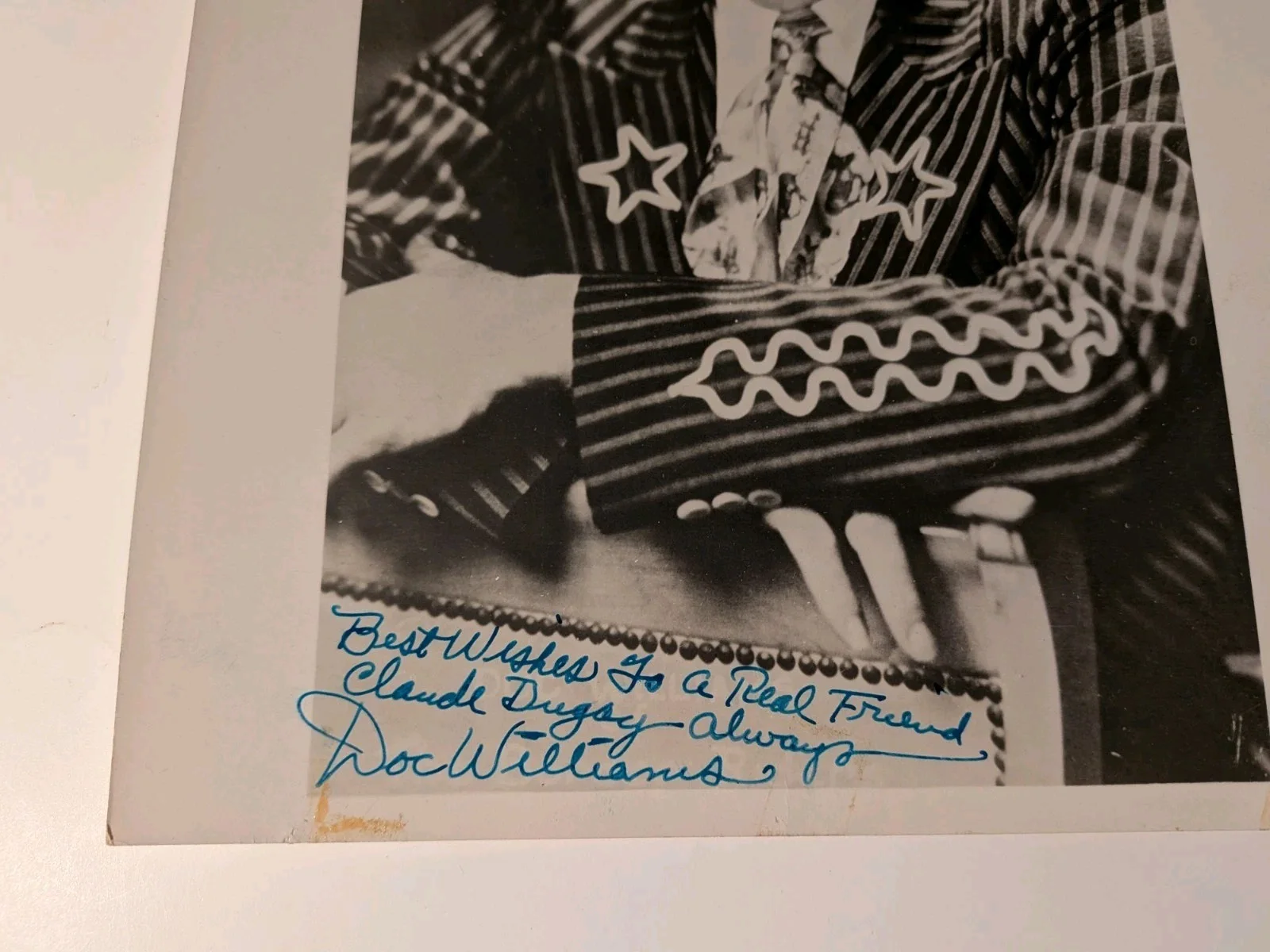 Doc, Chickie Williams — 1940's Doc & Chickie Williams Country Western Autographed 8x10 B & W Photographs, изображение 5
