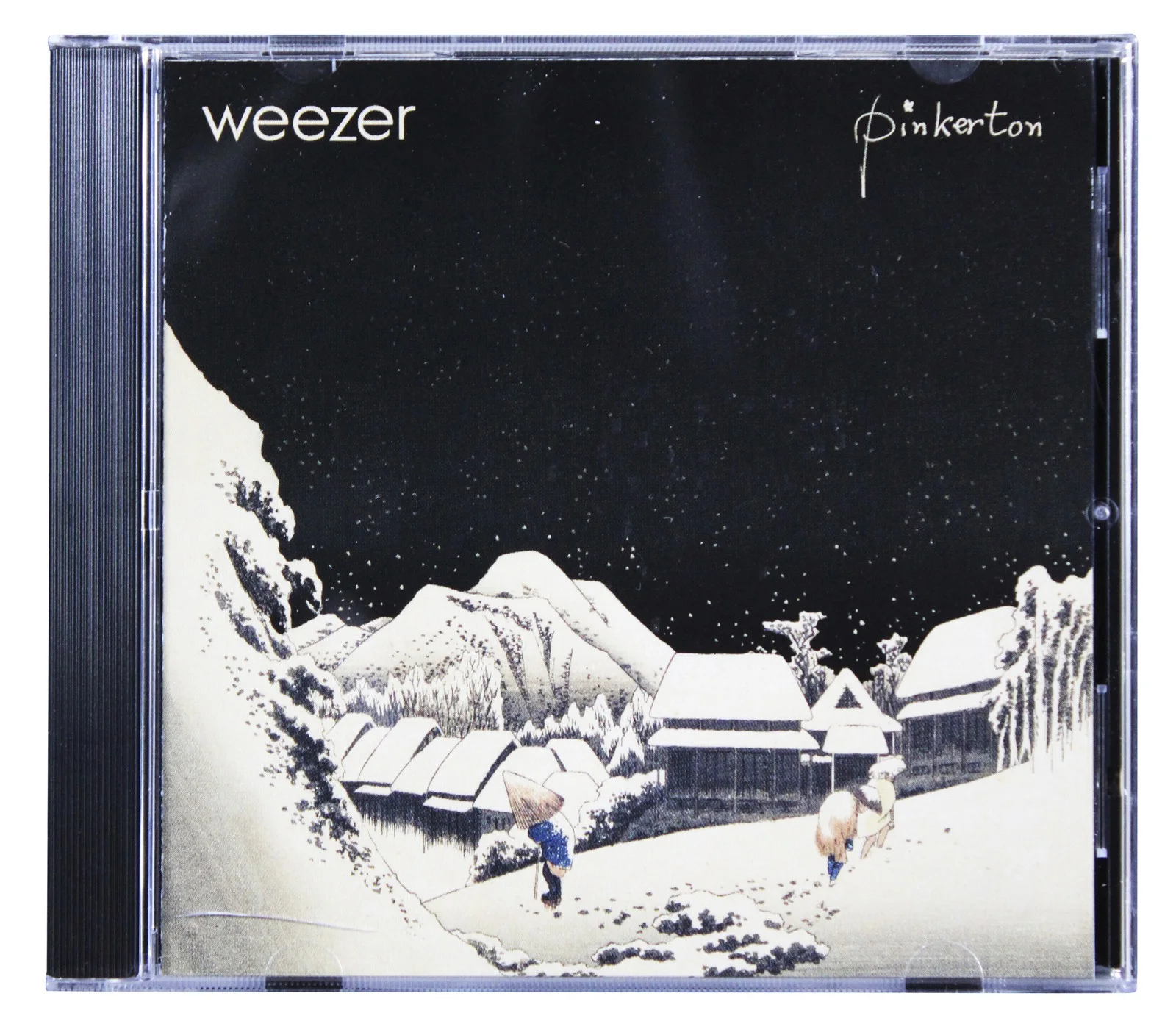 Rivers Cuomo, Brian Bell, Scott Shriner, Patrick Wilson — Weezer (4) Cuomo, Bell, Shriner & Wilson Signed Pinkerton CD Insert JSA #CL51502, image 3