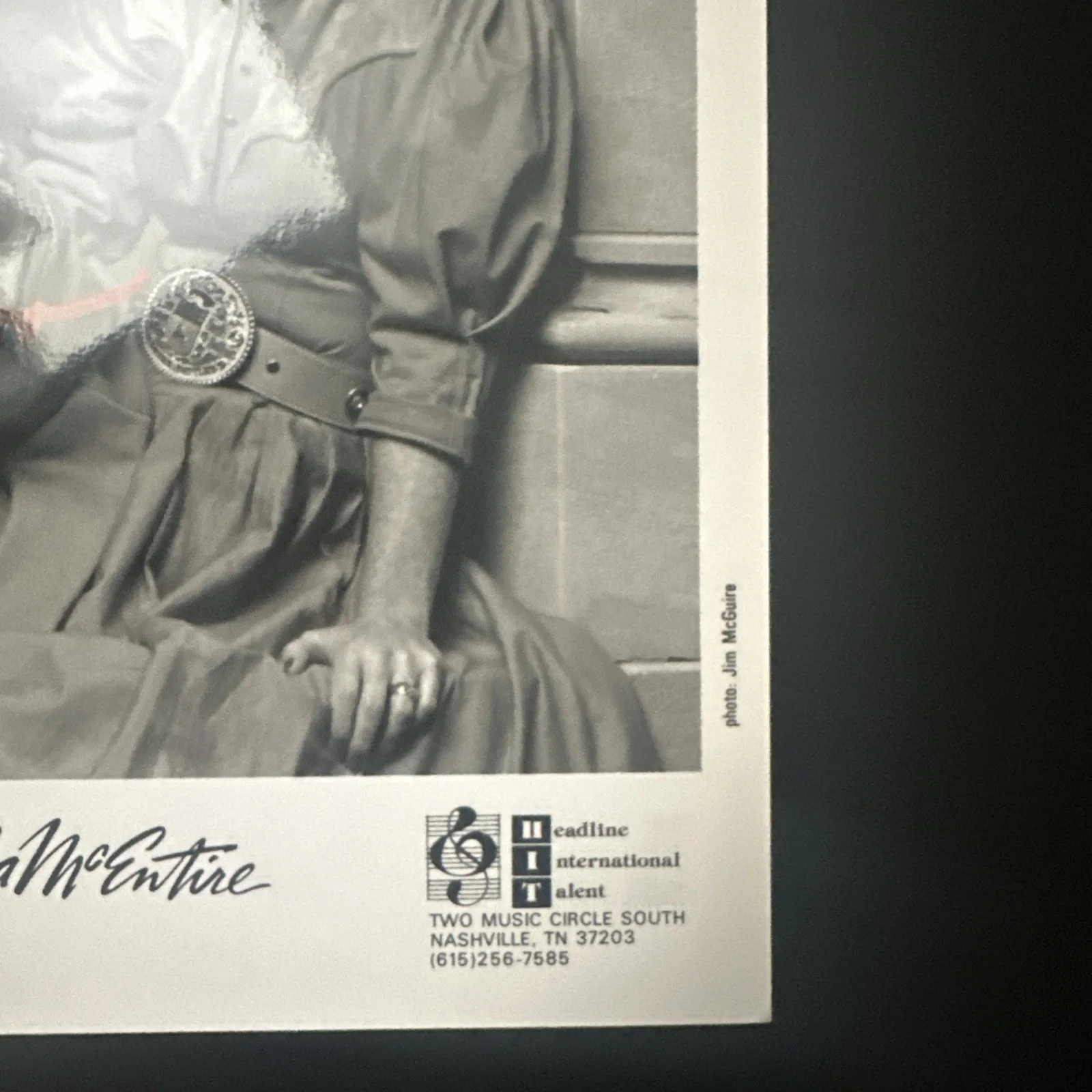 Reba Mcentire Young Vintage Autographed Signed Promo Photo, изображение 4