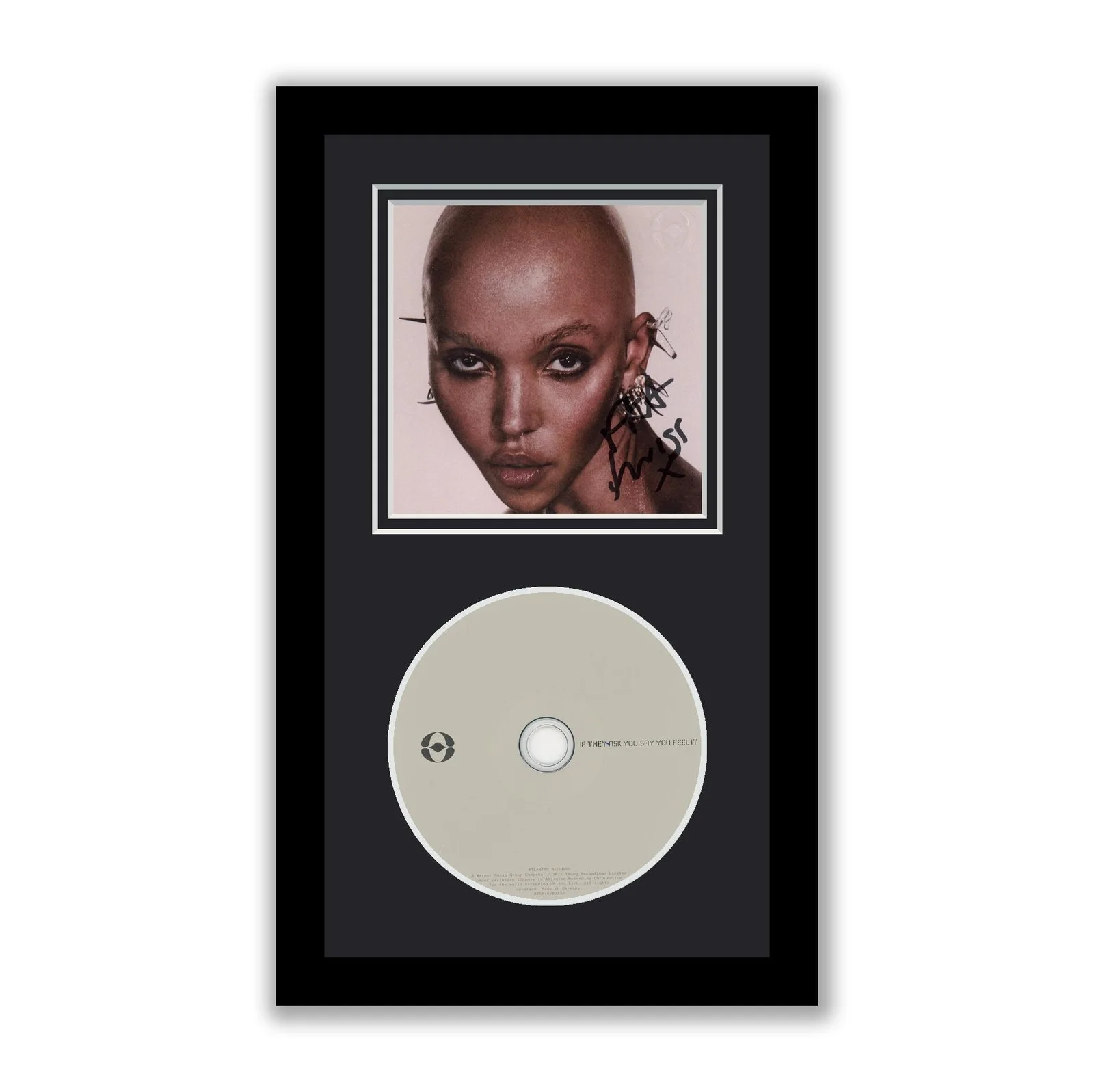 FKA Twigs — FKA Twigs Autographed Signed Framed CD Eusexua ACOA