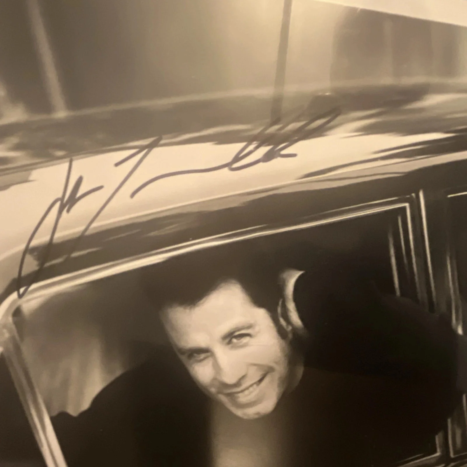 John Travolta hand signed 8x10 authentic autographed picture. Grease Guaranteed, image 2